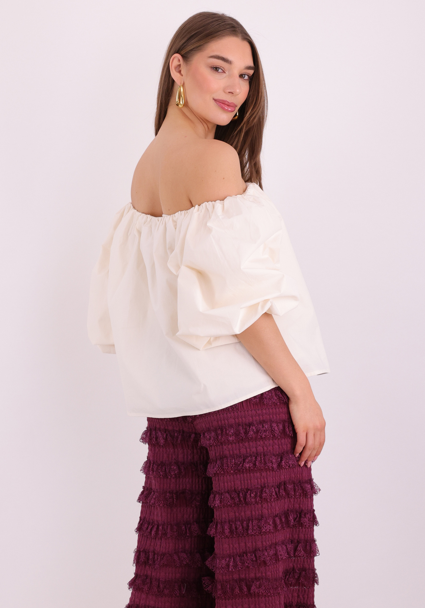 Harper & Yve Blouse Lauren HS6P600 Ecru
