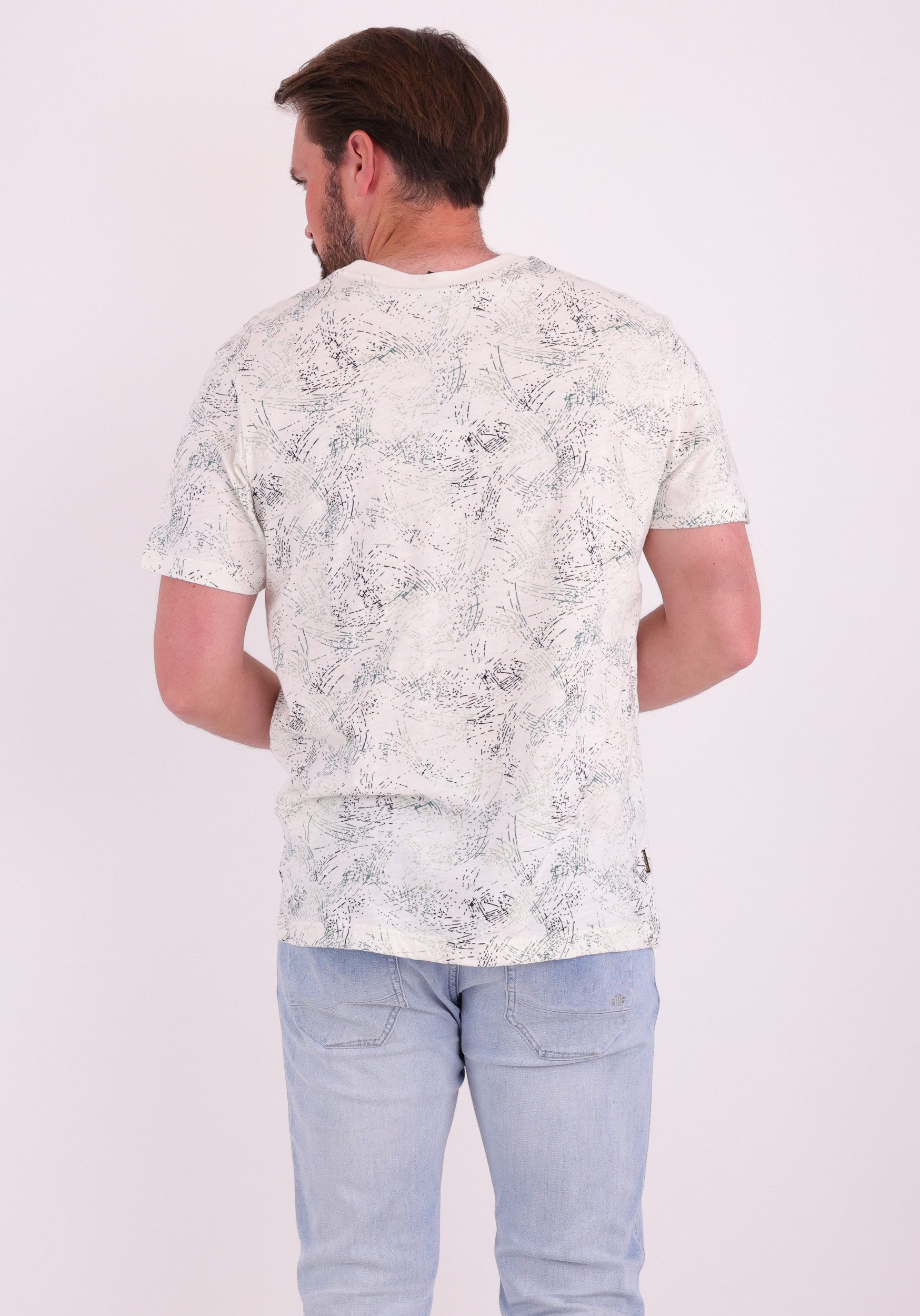 PME Legend T-shirt print  PTSS2604588 Wit