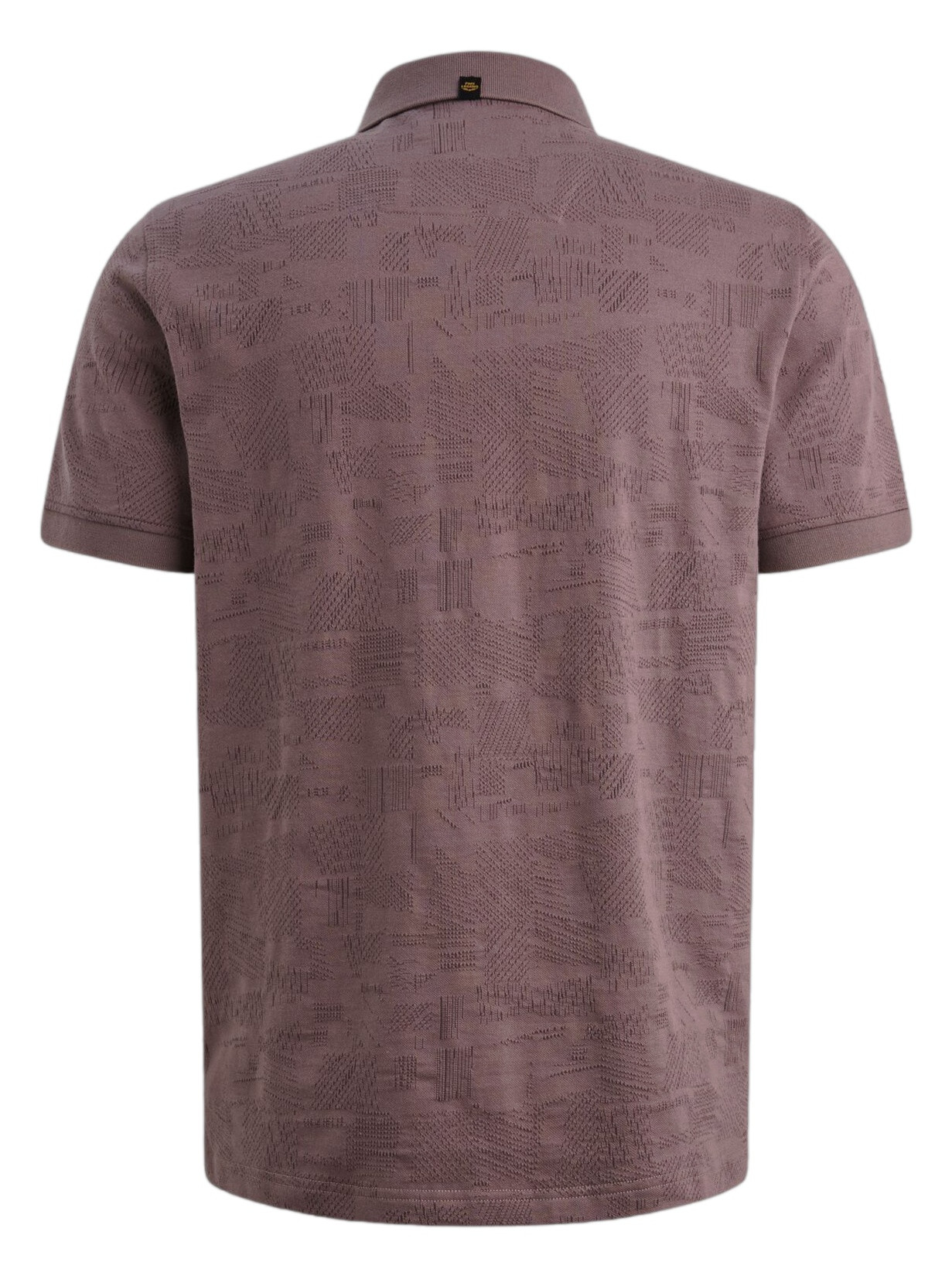 PME Legend Polo Jacquard PPSS2603883 Licht paars
