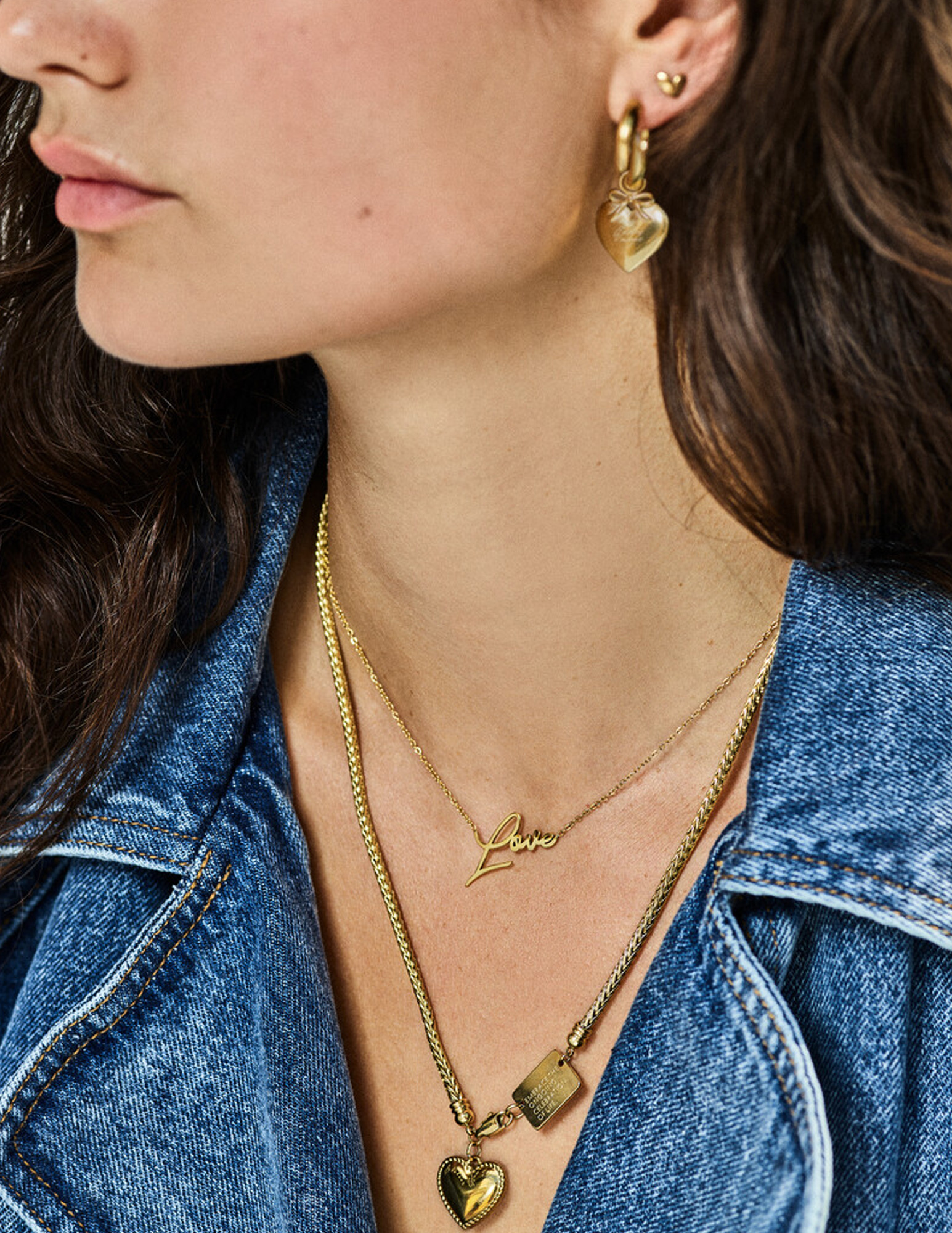 My Jewellery Bold ketting love MJ14161 Goud