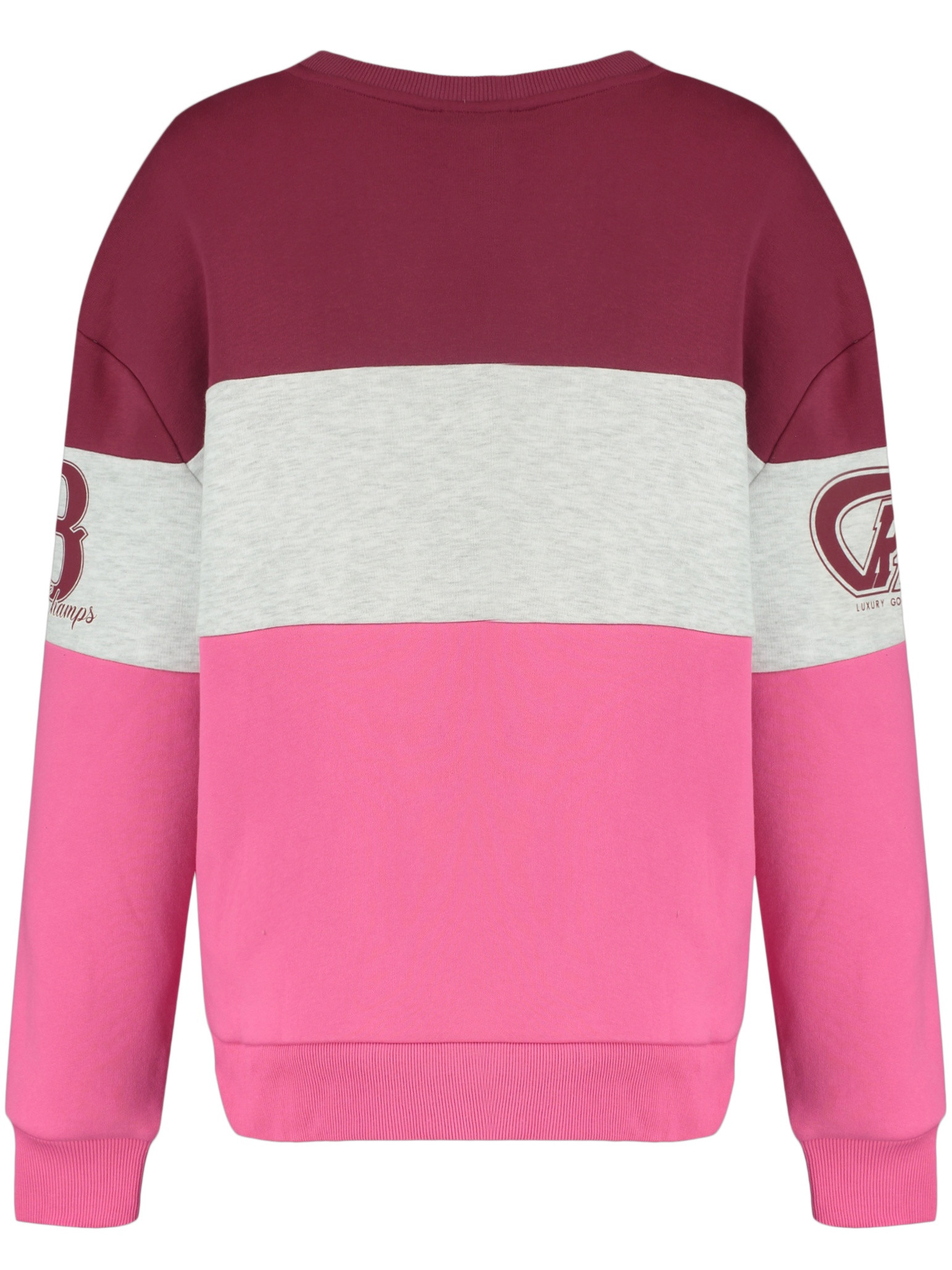 Colourful Rebel Sweater Colourblock WS417099 Multi