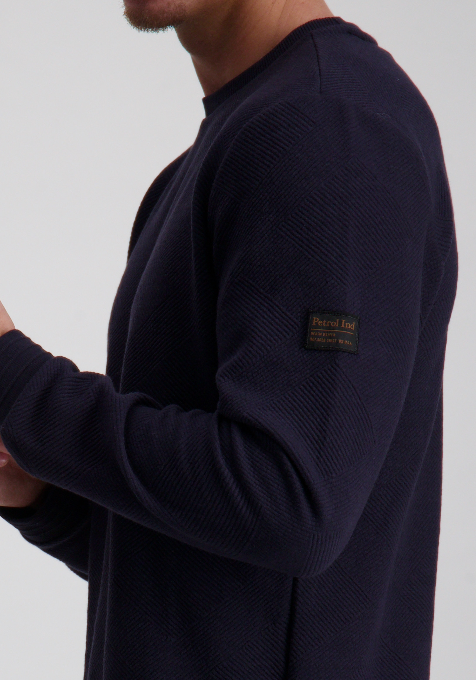 Petrol Sweater M-3050-SWR310 Marine