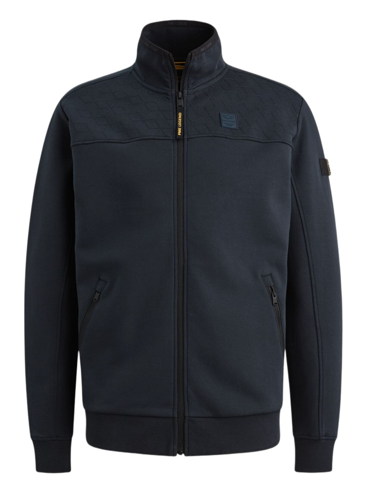 PME Legend Vest Interlock PSW2602476 Donker blauw