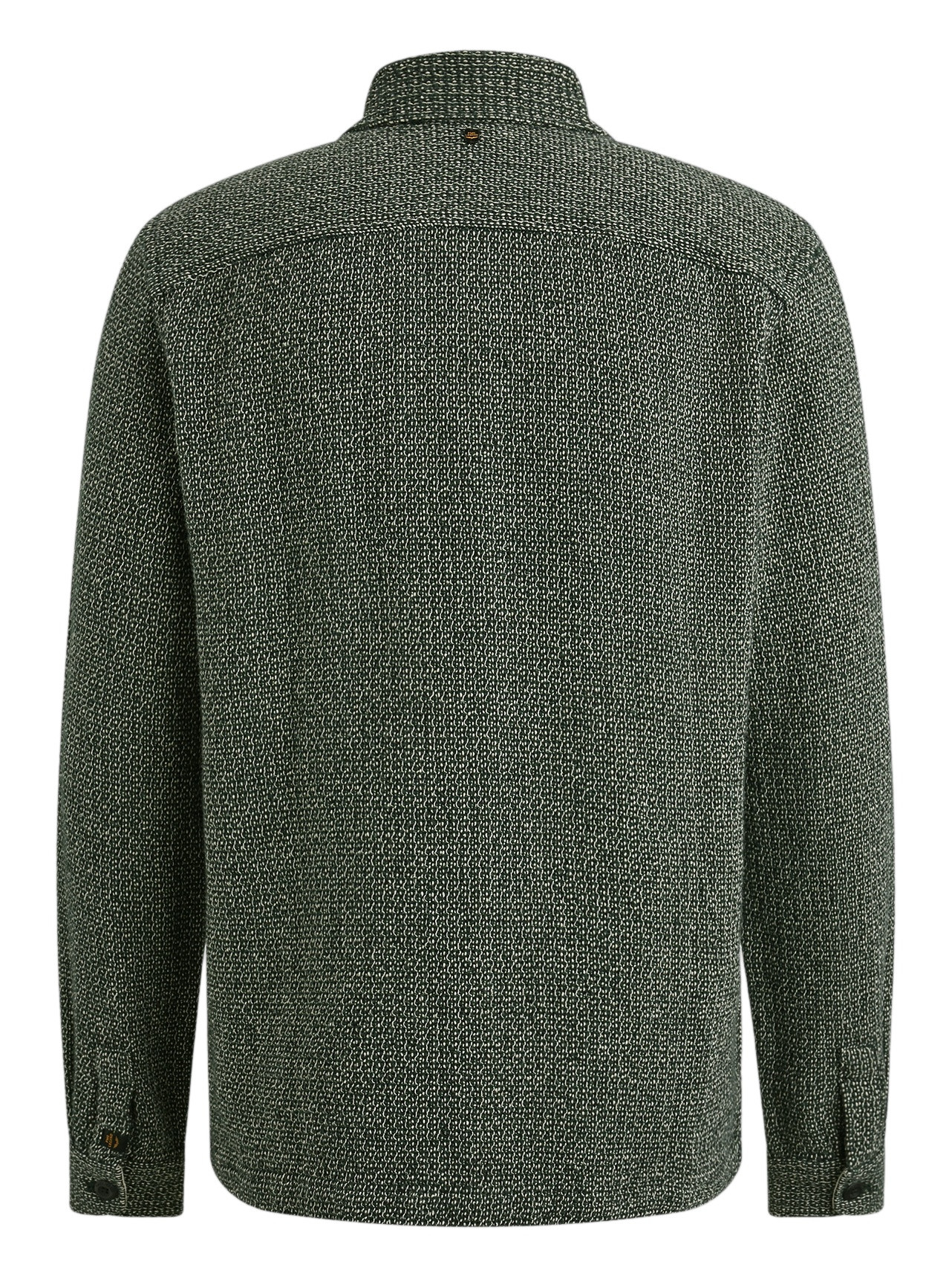 PME Legend Overshirt Tweedlook PSI2510220 Donker groen