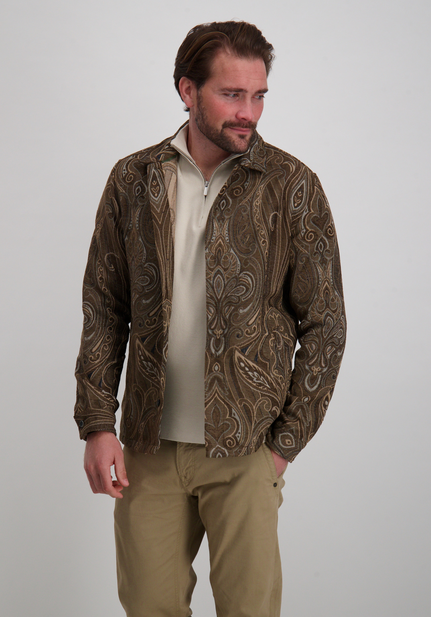 No Excess Overshirt all-over print 29530905 Bruin
