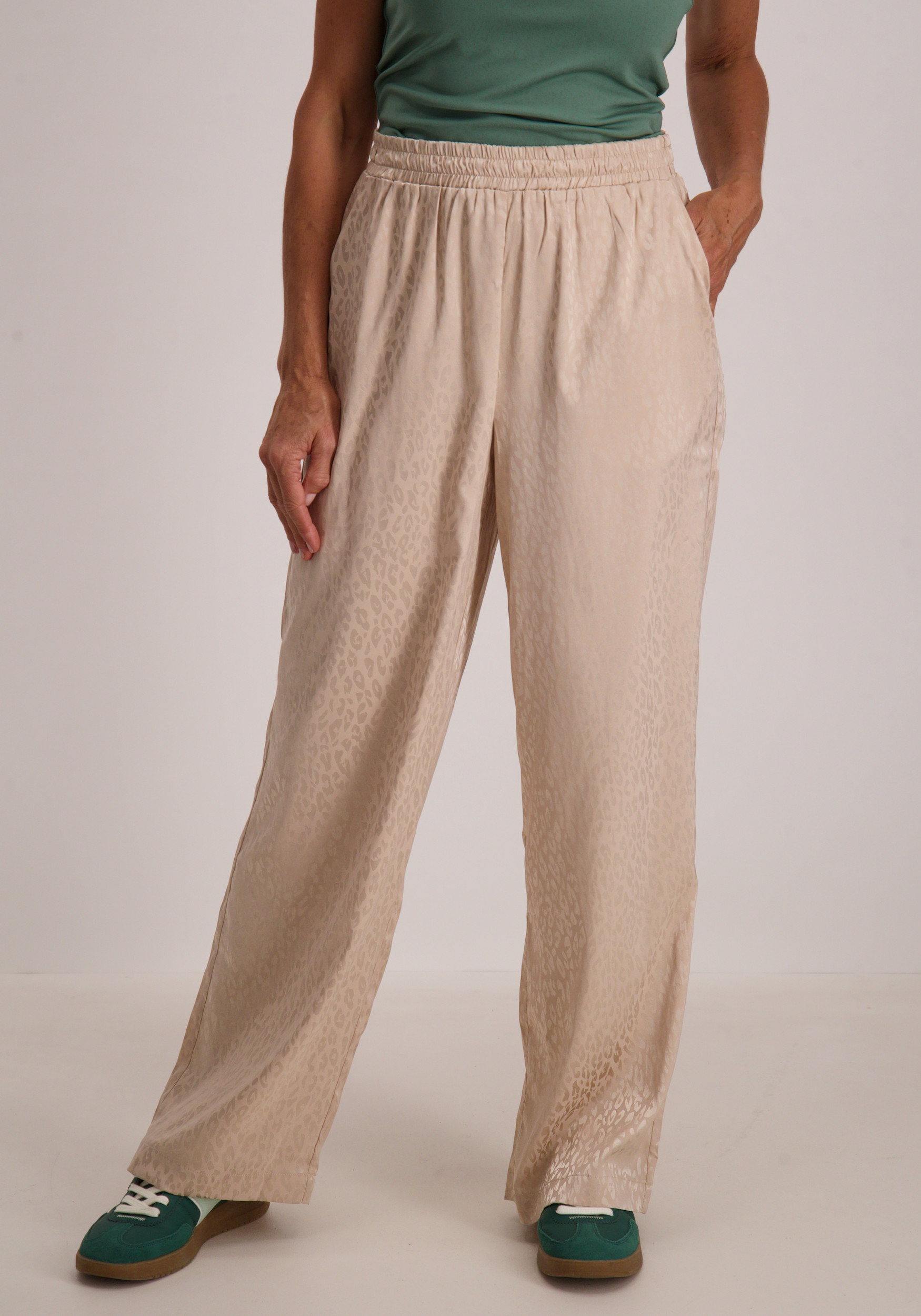 Vero moda Broek Malida 10336303 Beige