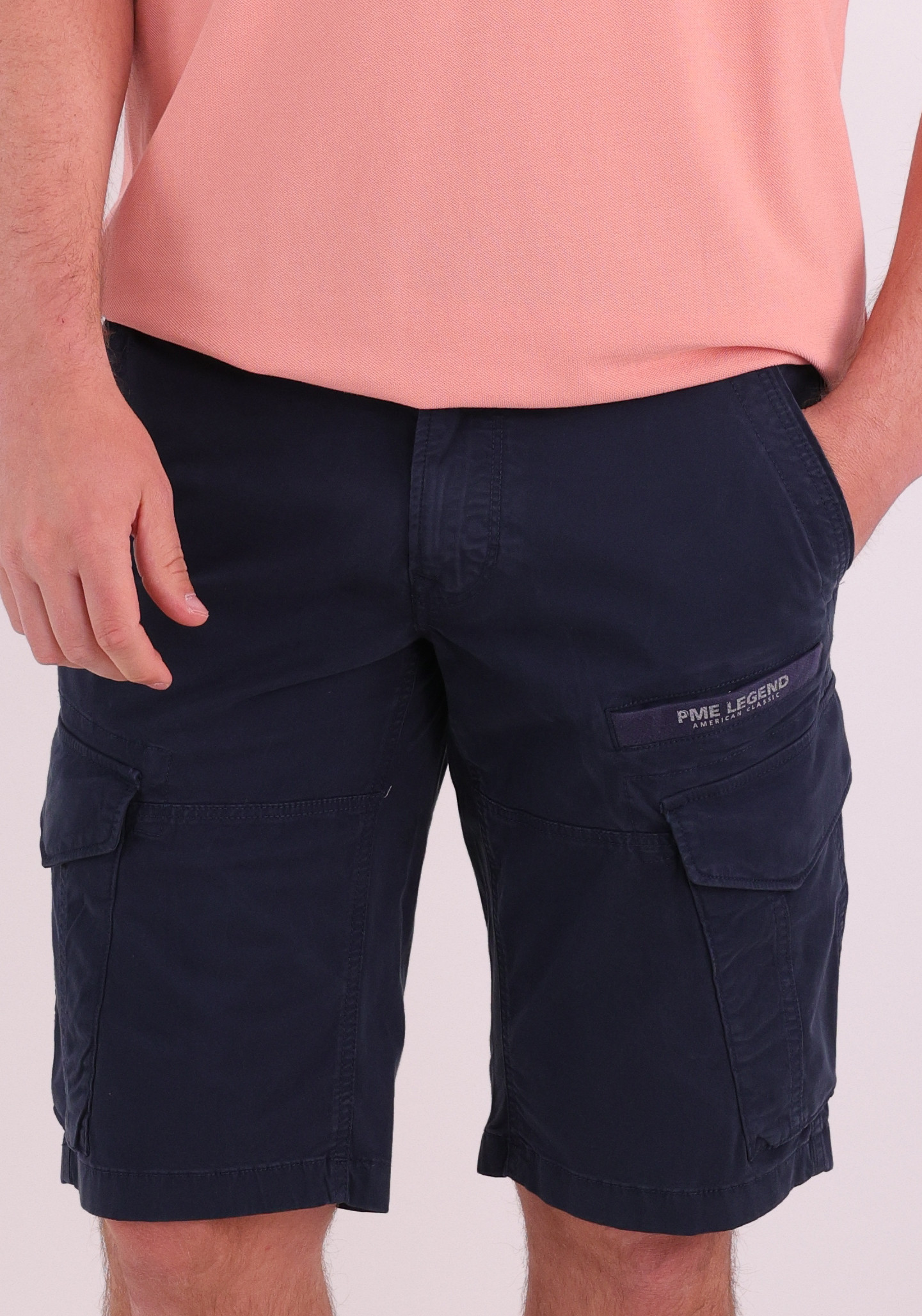 PME Legend Cargo short Nordrop PSH2604661 Donker blauw