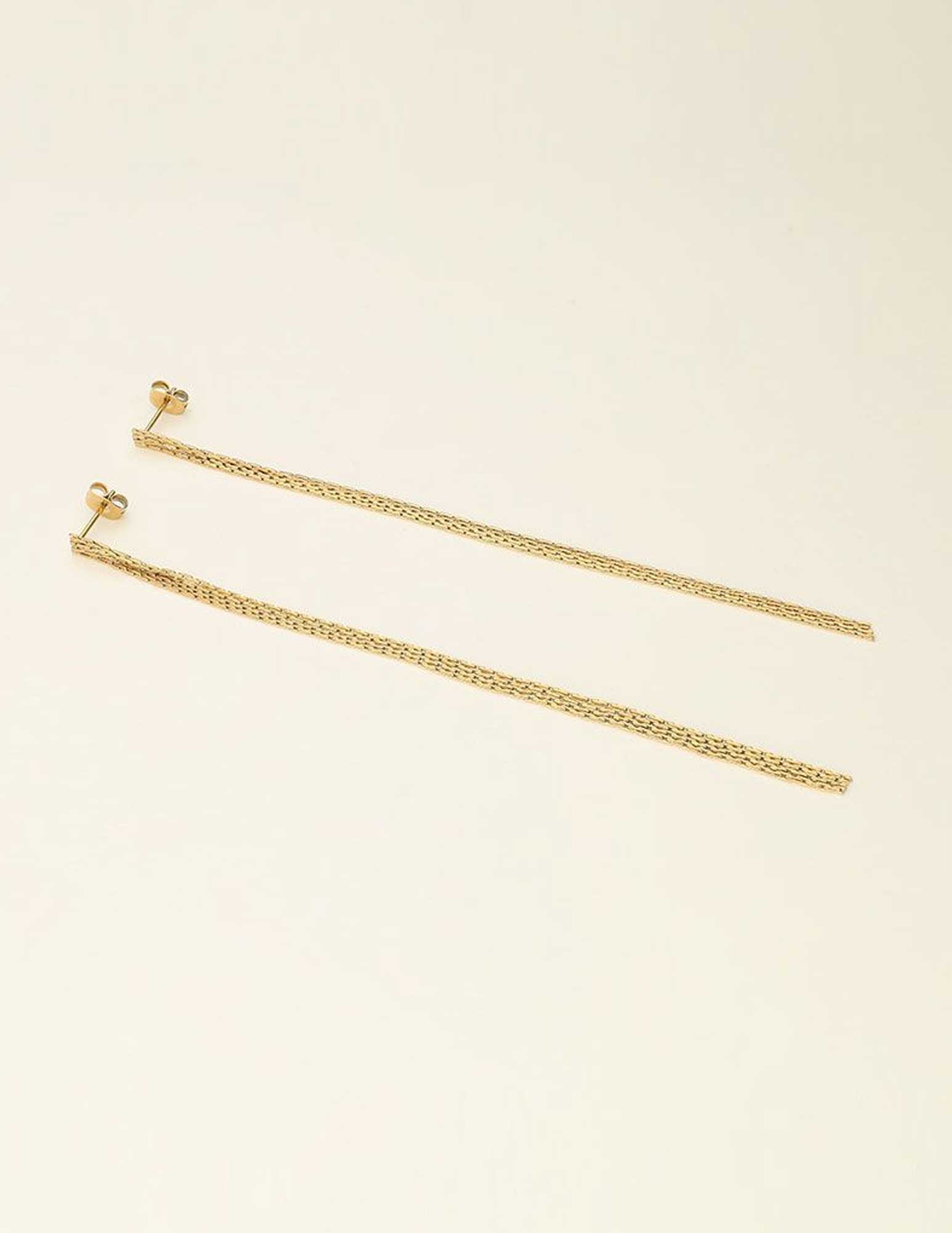 My Jewellery Universe lange oorbellen MJ09548 Goud