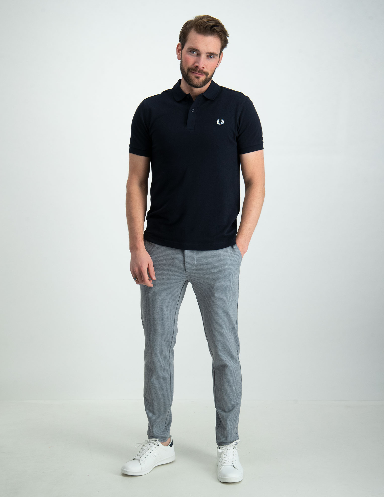ONLY & SONS Mark pants gestreept 22026651 Blauw