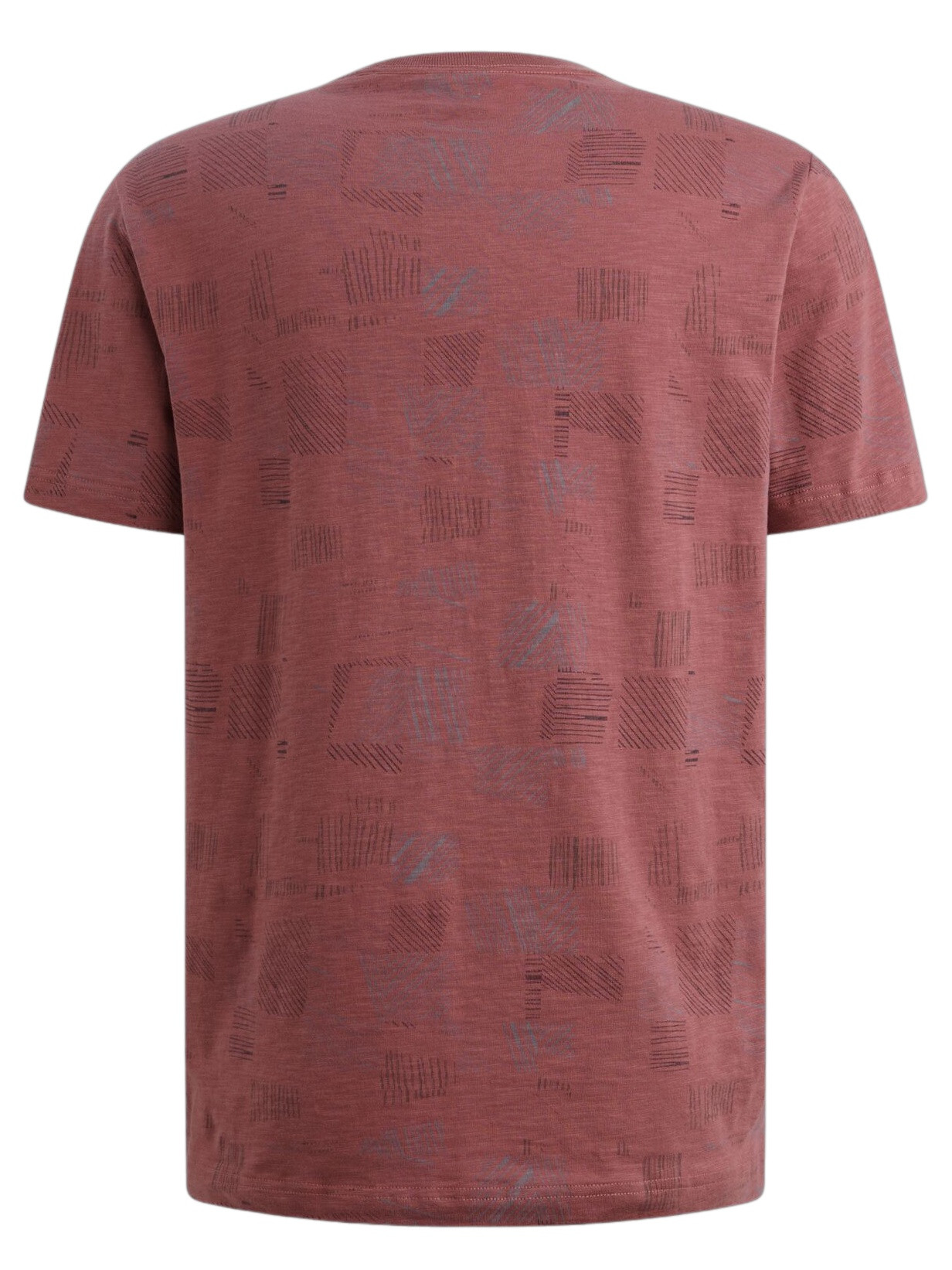 PME Legend T-shirt r-neck PTSS2602561 Steenrood