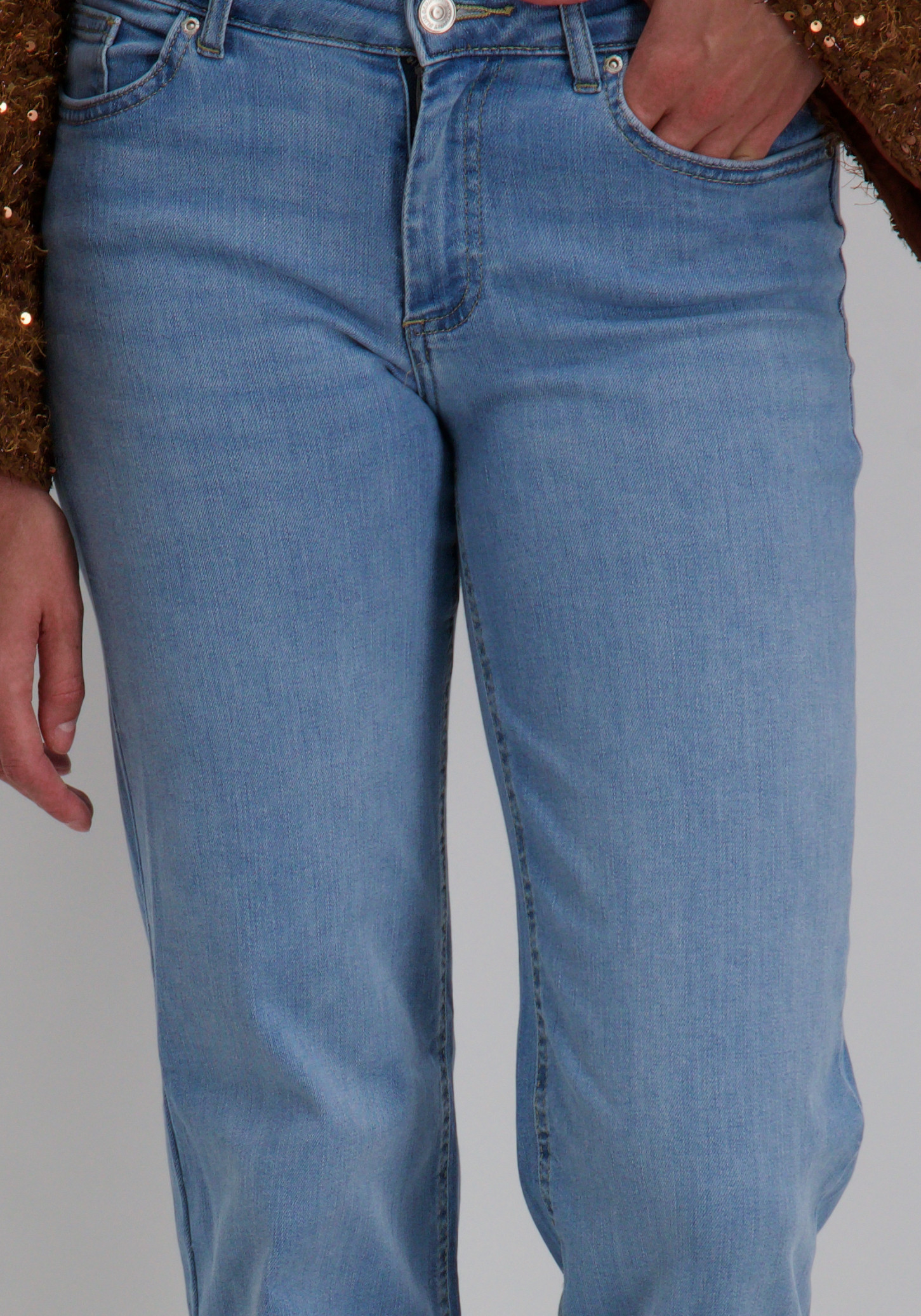 Only Jeans Blush straight 15337794 Licht blauw