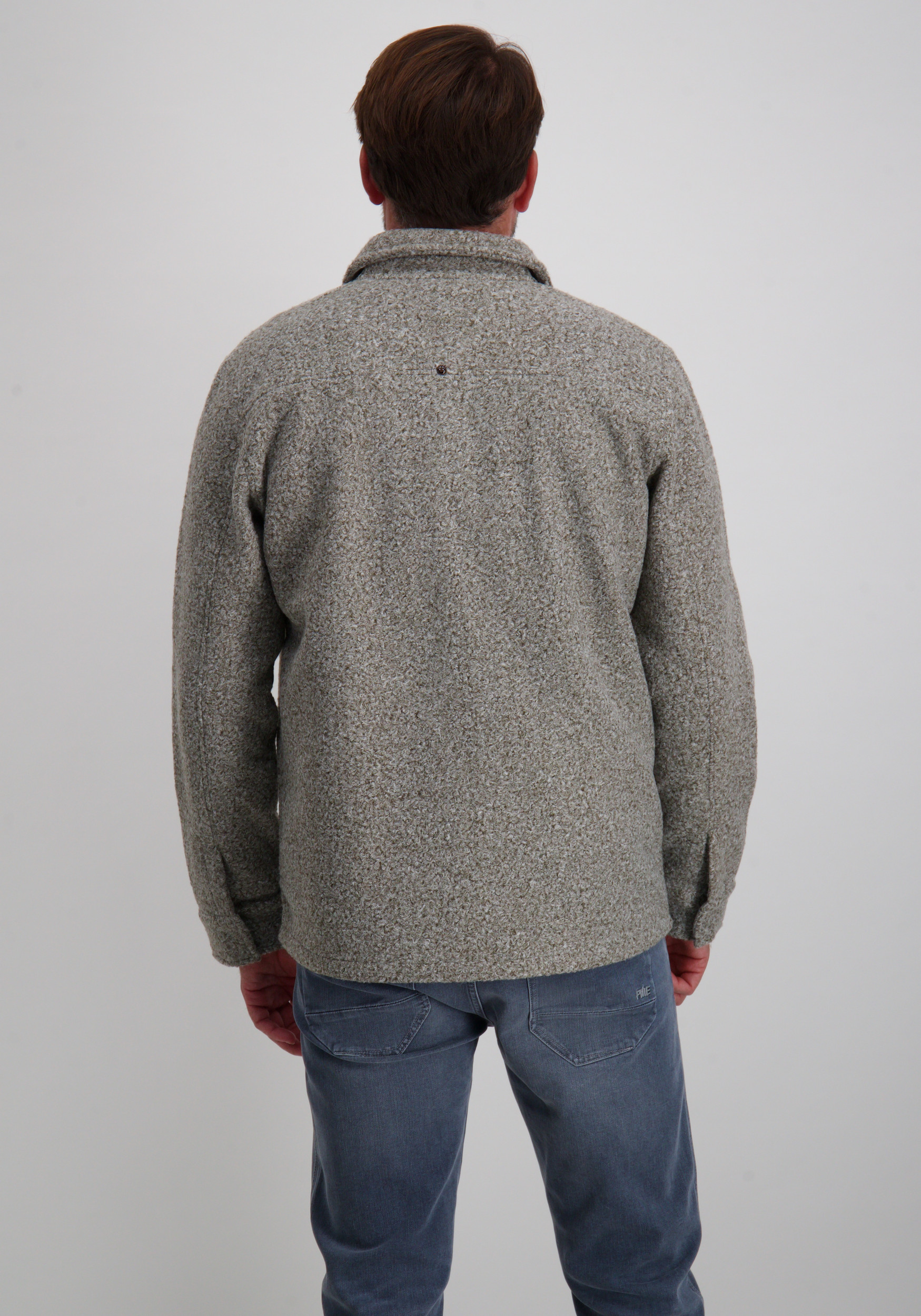 No Excess Overshirt 29510818SN Grijs