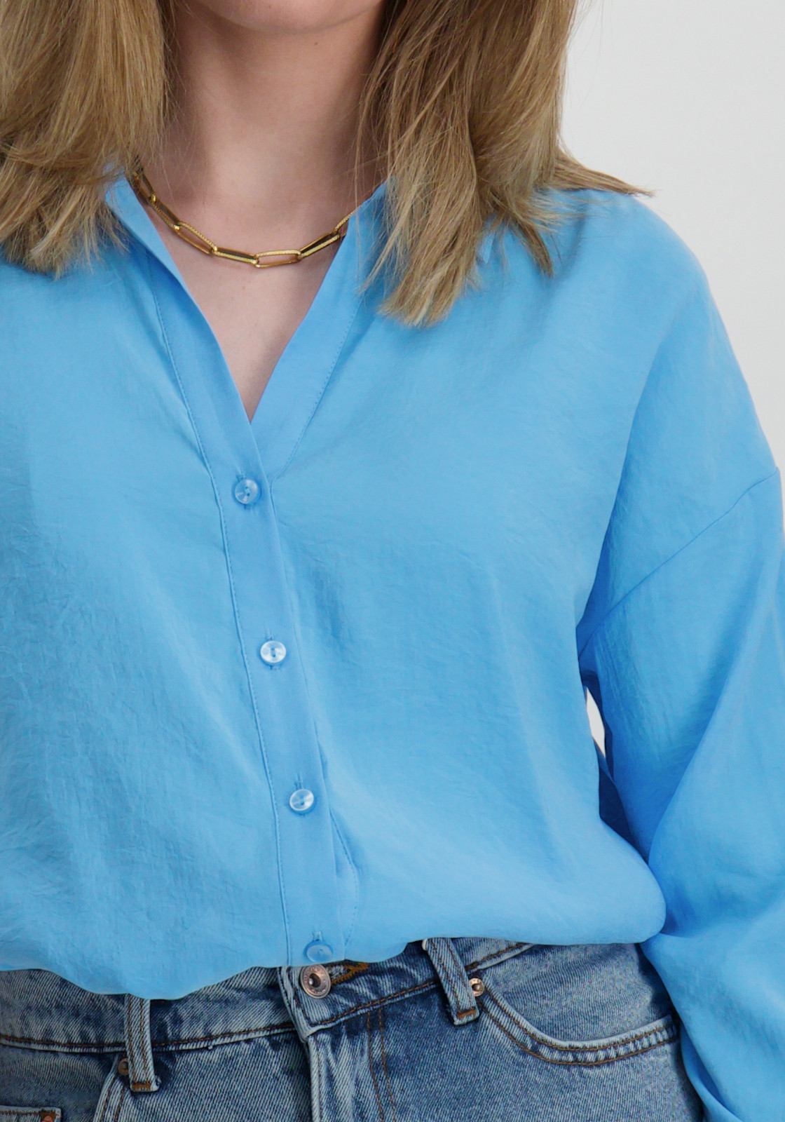 Vero moda Blouse Queeny 10289349 Blauw