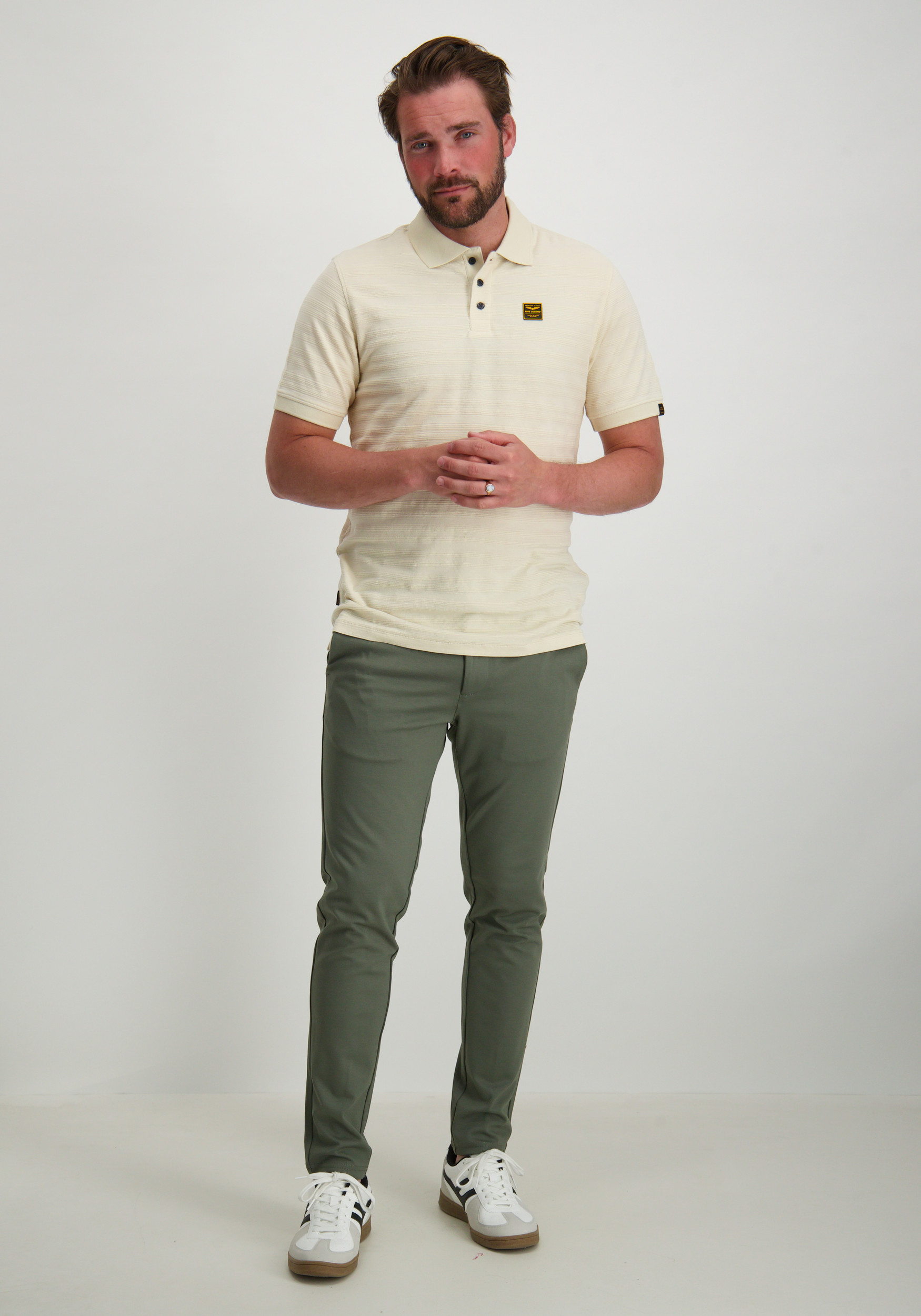 PME Legend Polo PPSS2504854 Ecru