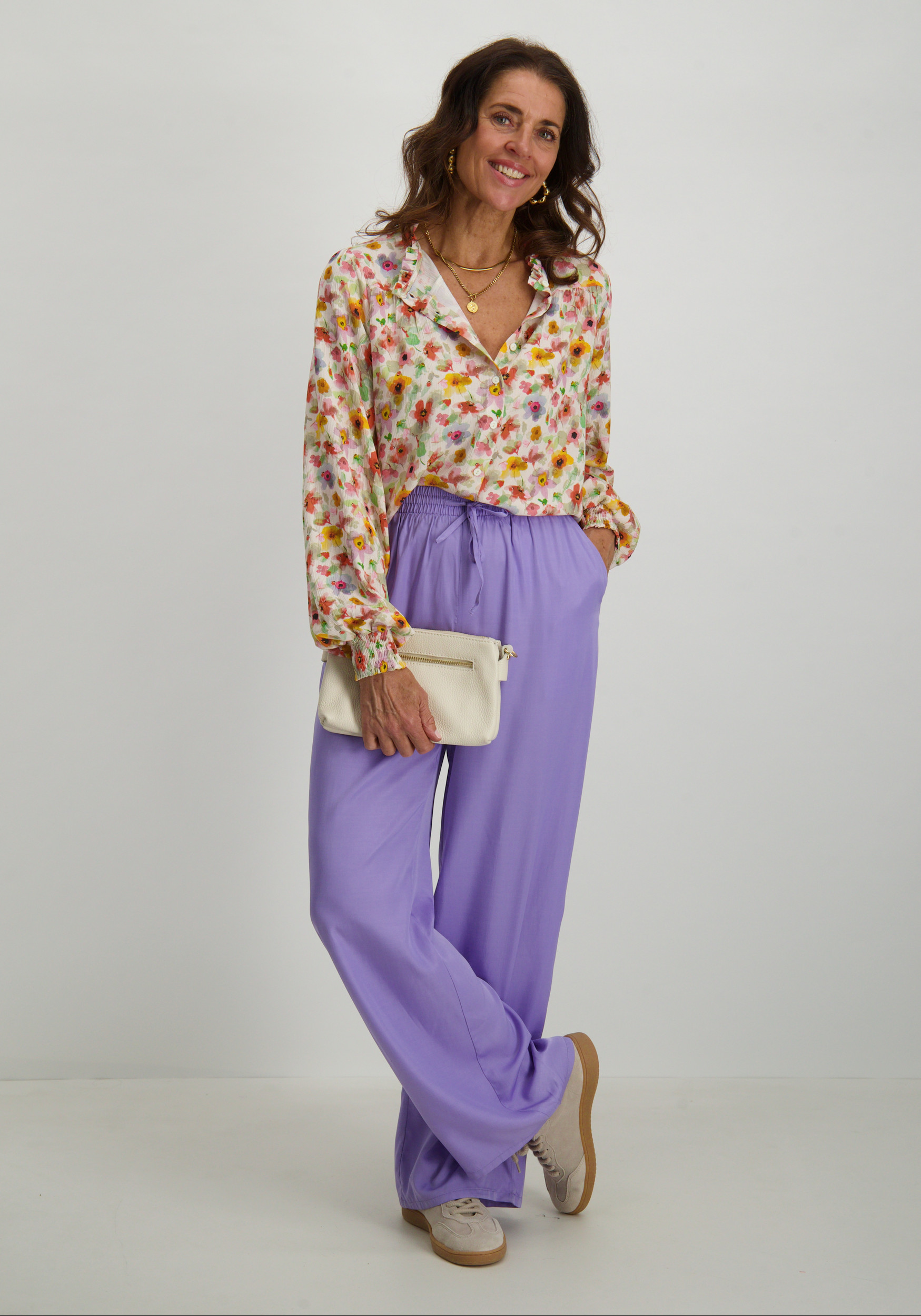 Vila Broek Bolis 14100323 Paars