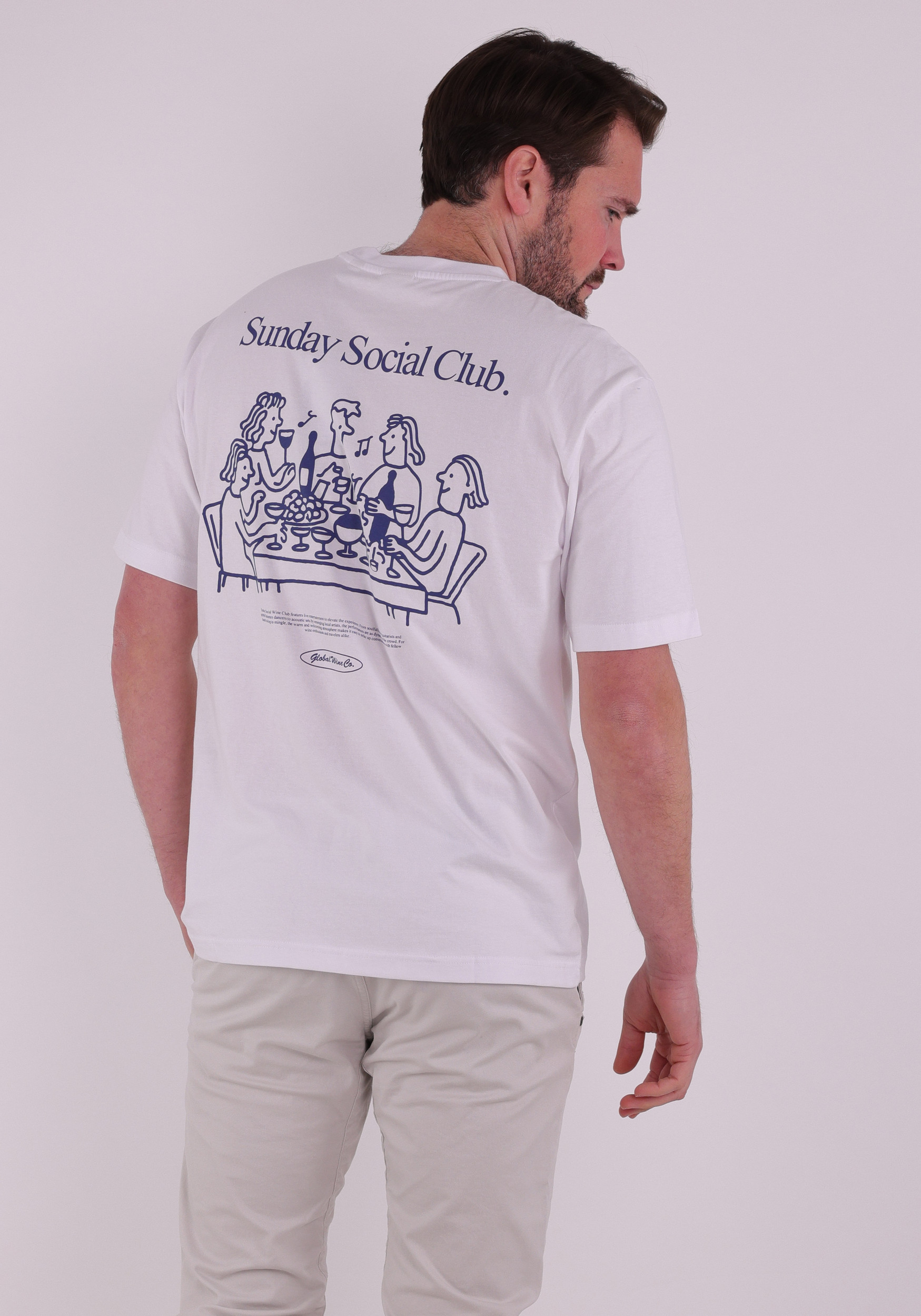 ONLY & SONS T-shirt Martin 22037484 Wit