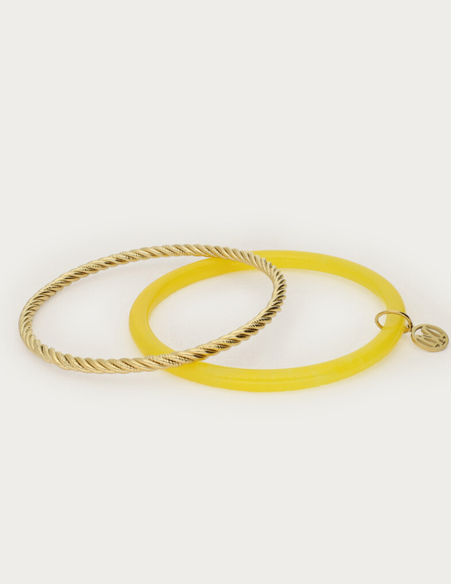 My Jewellery Bangle set geel MJ15843 Geel