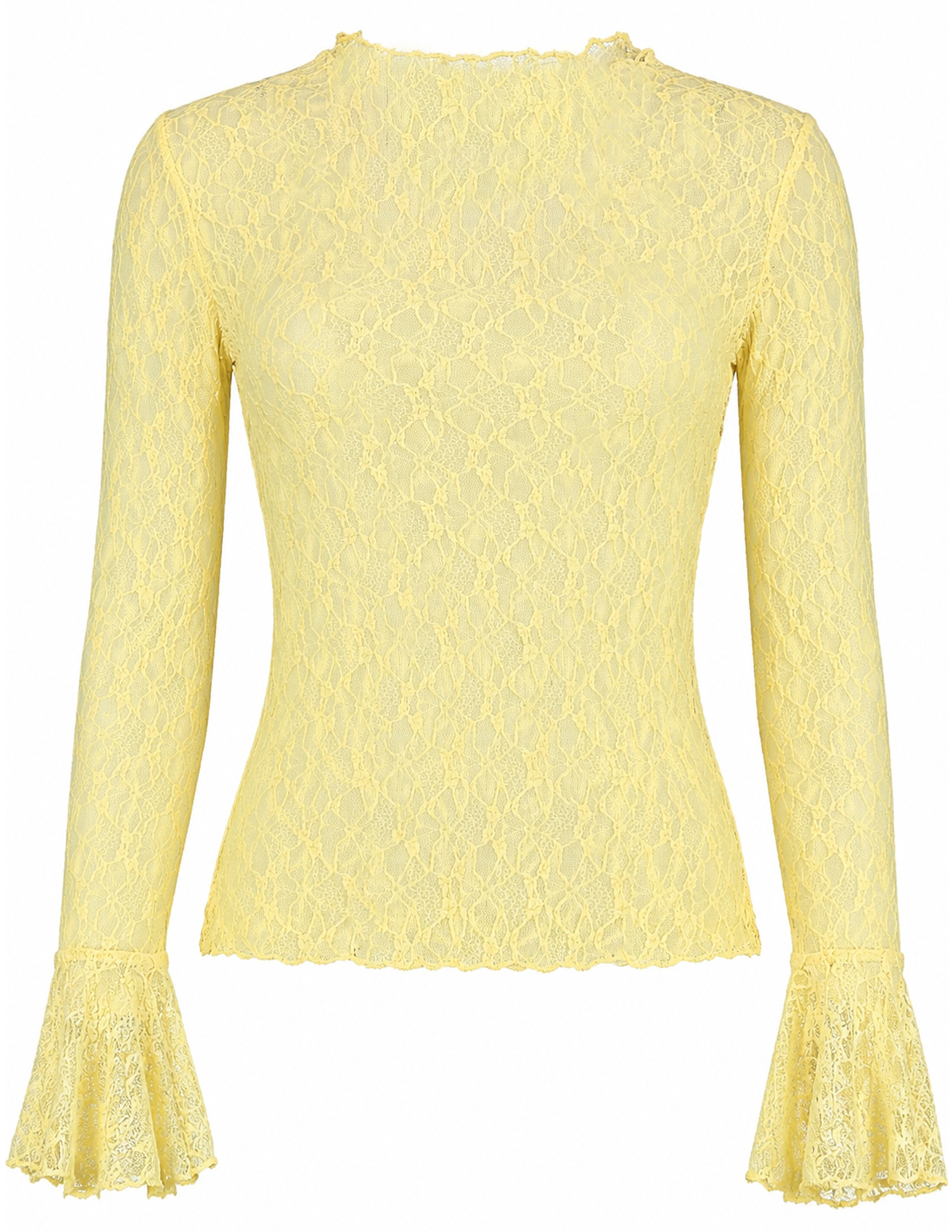 BELIEVE Top Lace B-92119-TOP Geel