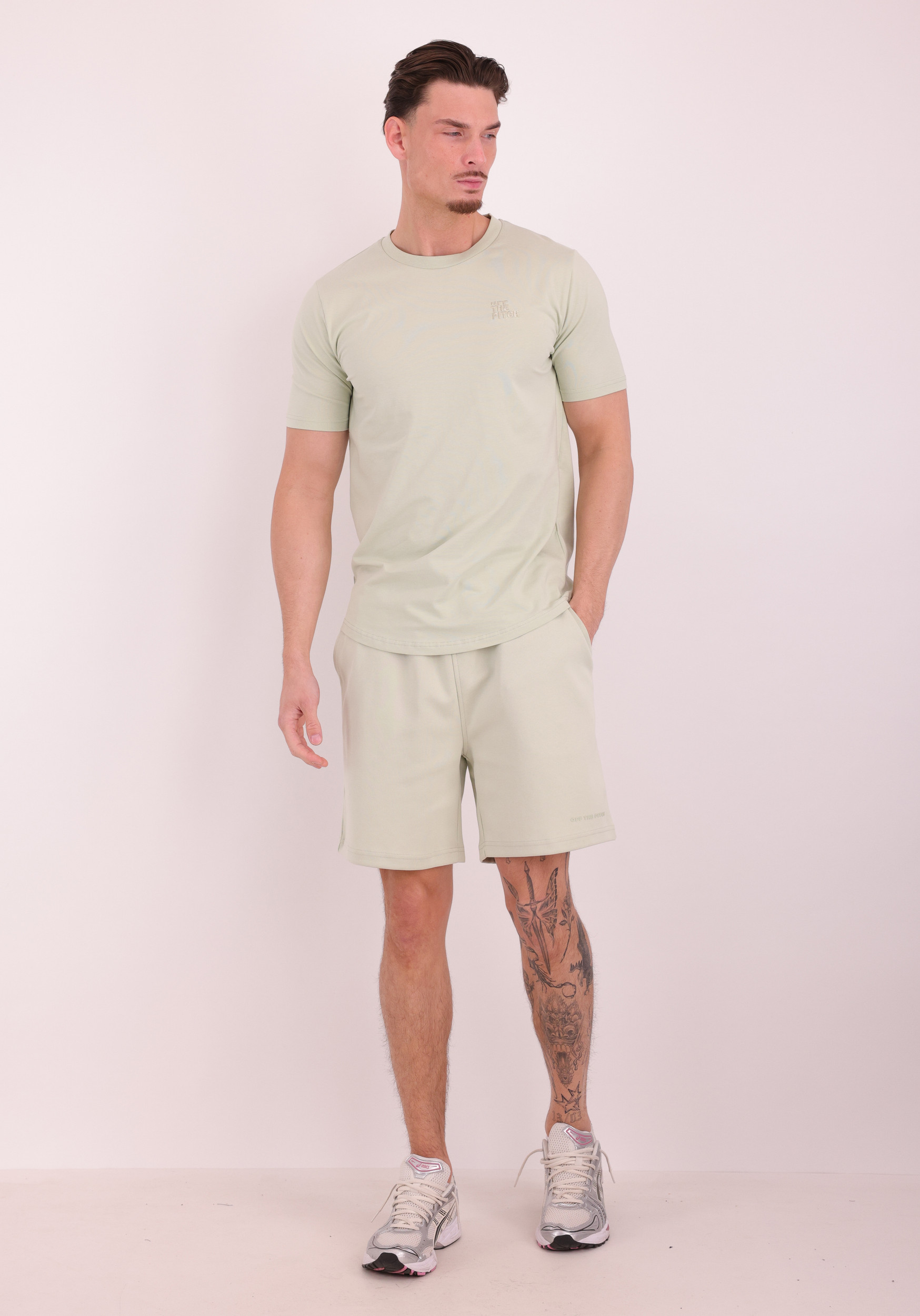 Off The Pitch T-shirt Blossom OTP261024 Licht groen