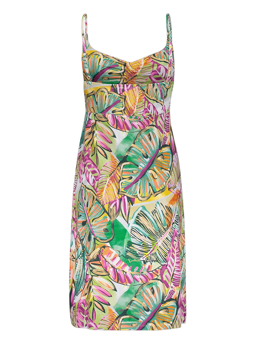 Geisha Jurk all-over print 67420-60 NOA Licht groen