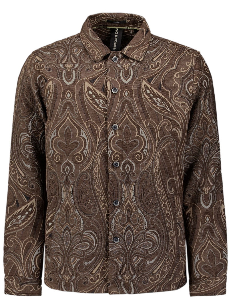 No Excess Overshirt all-over print 29530905 Bruin