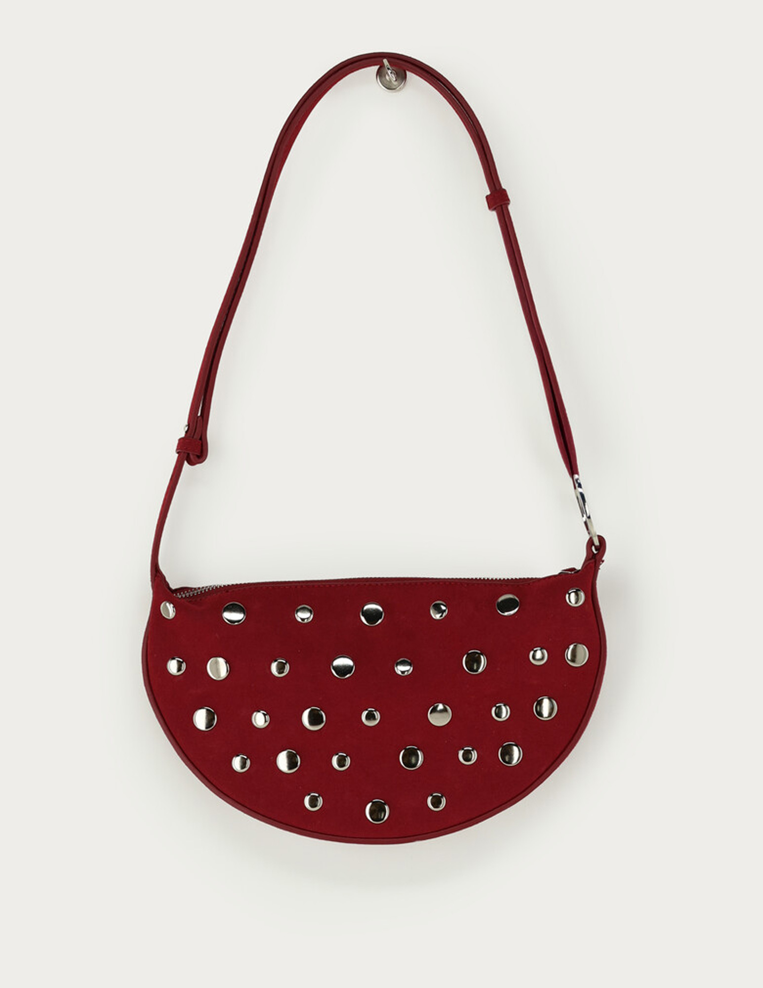 My Jewellery Crossbody tas met studs MJ14750 Rood