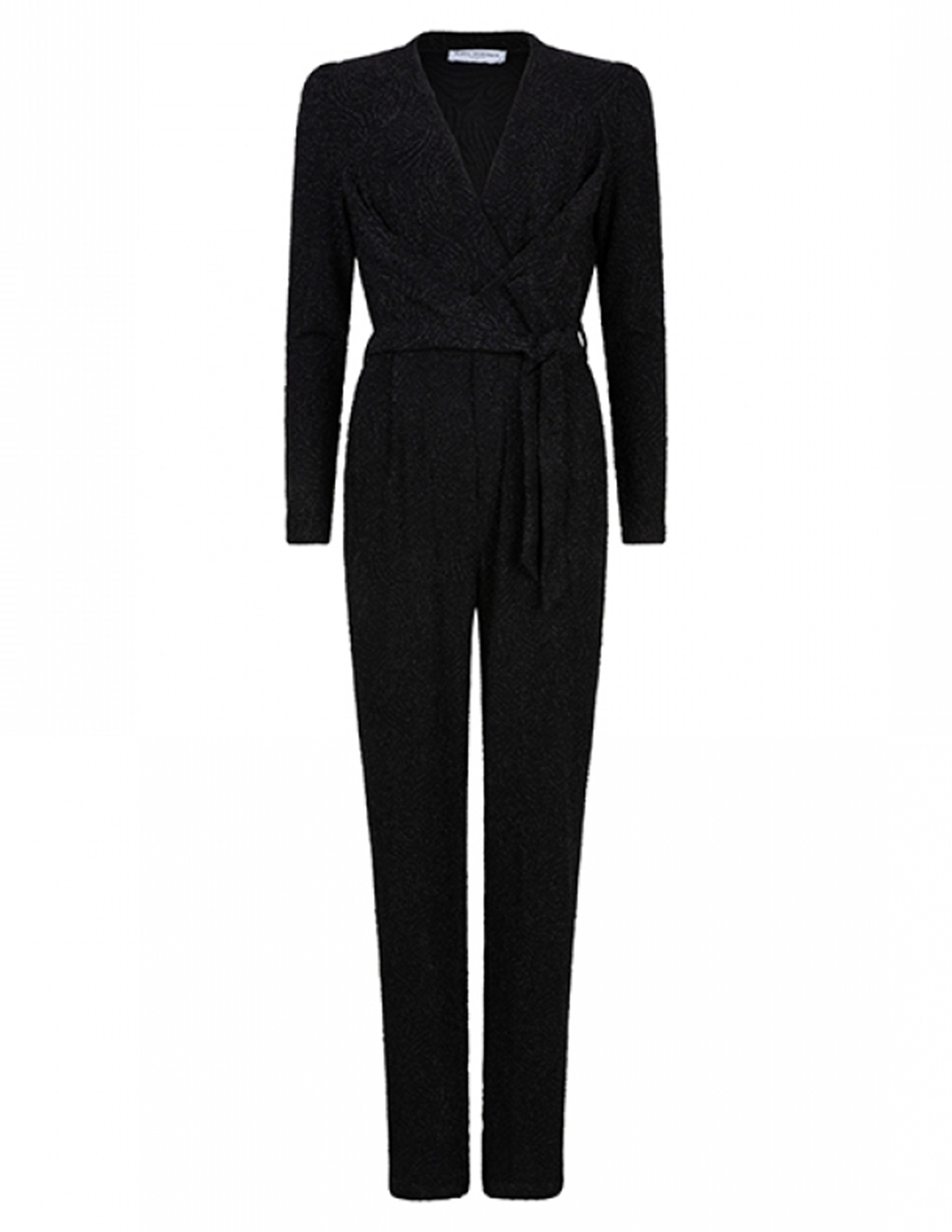 Lofty Manner Jumpsuit Mavis QK405 Zwart