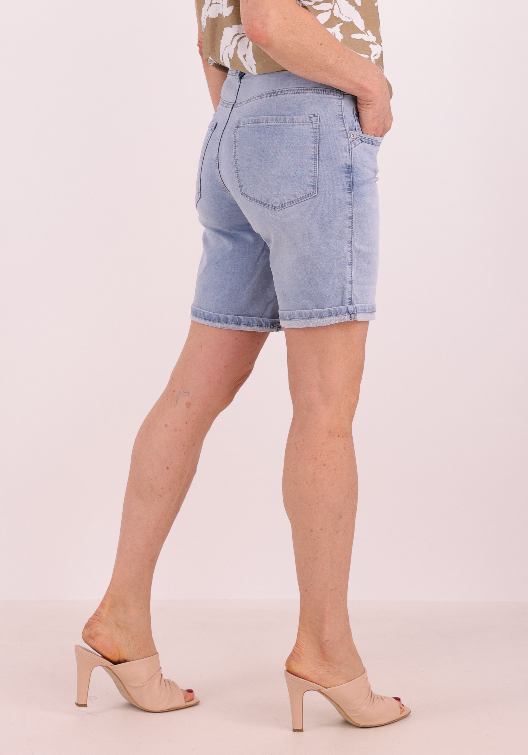 Red Button Short Relax SRB4931 Licht blauw