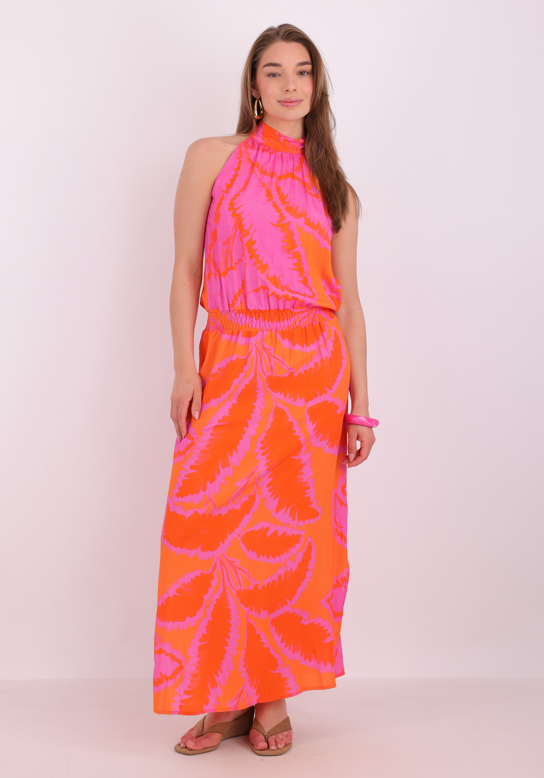 Geisha Jurk all-over print 67358-70 Rose