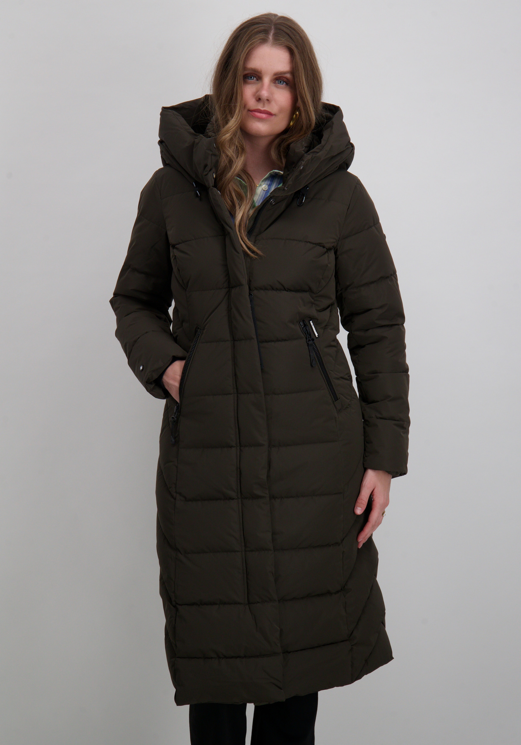 KHUJO Winterjas Sensy 1258CO253 Donker groen