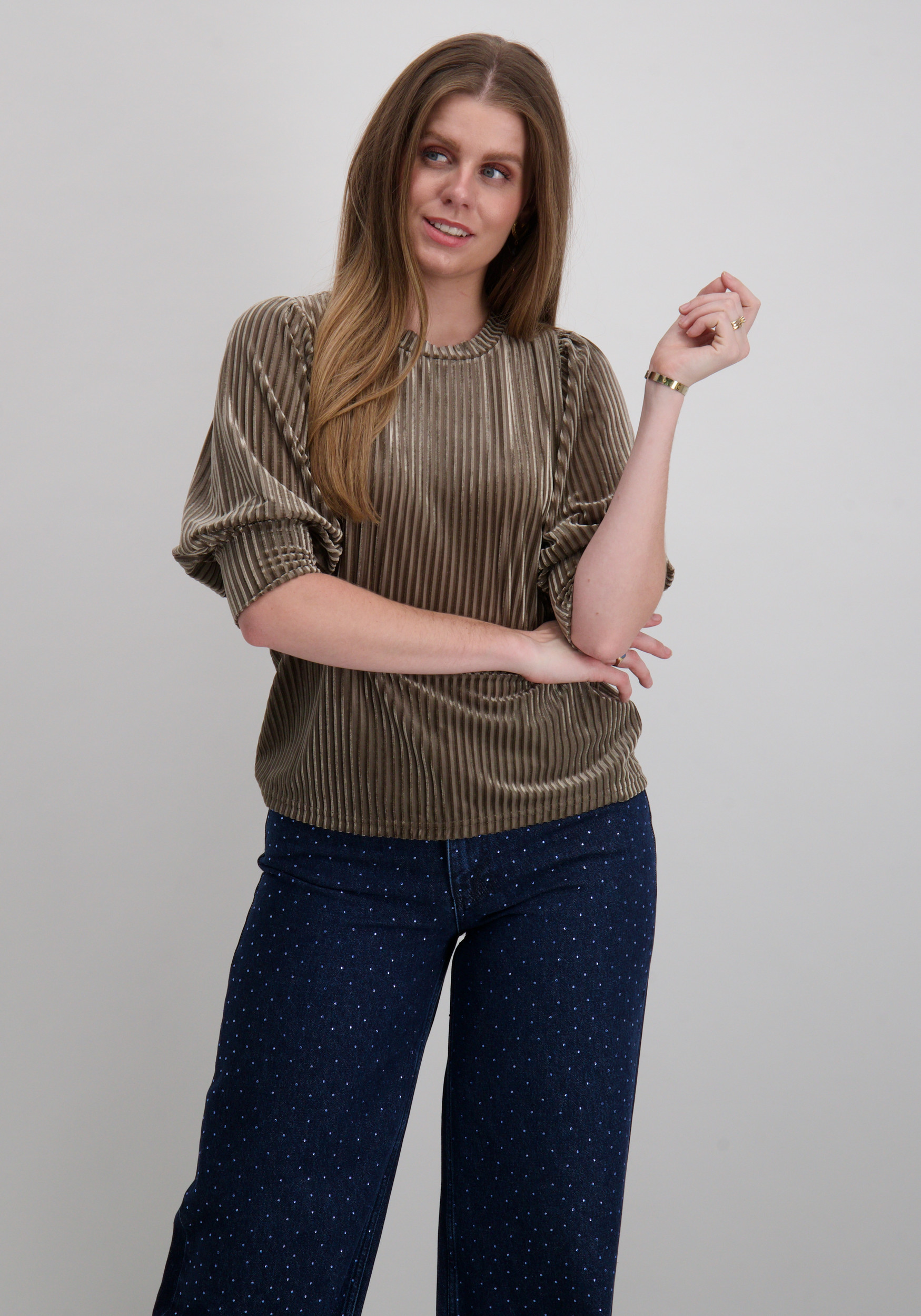 Kaffe Clothing Top Caca 10503887 Taupe