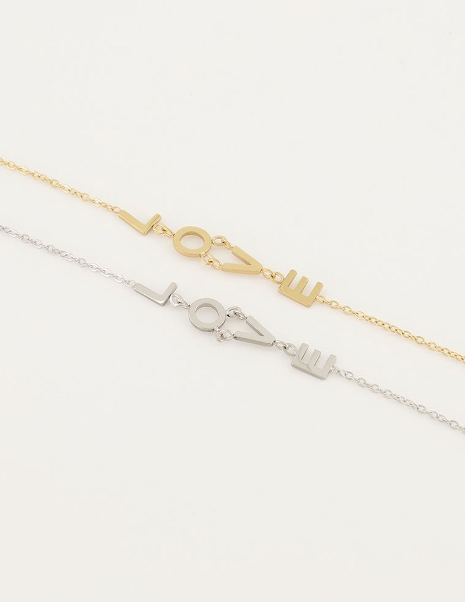 My Jewellery Armband love MJ05208 Zilver