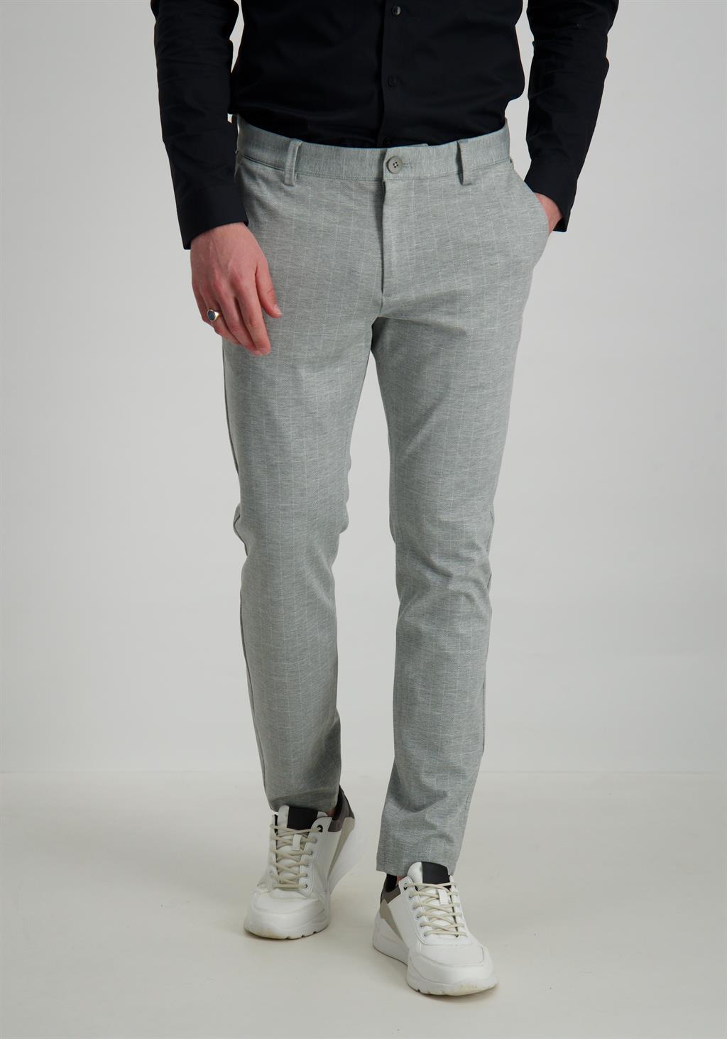 ONLY & SONS Mark pants herringbone 22026836 Midden groen