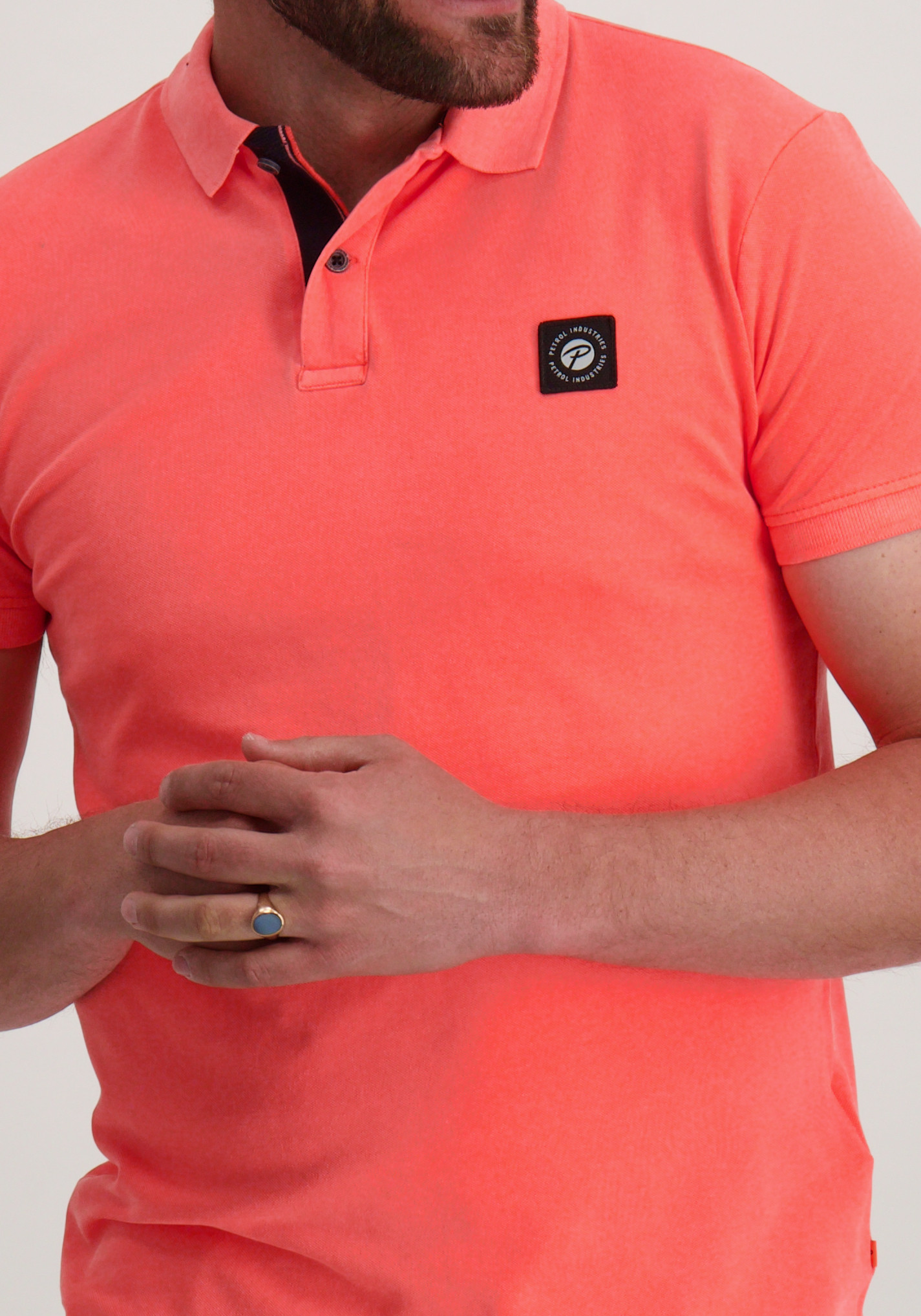 Petrol Polo M-1050-POL945 Koraal