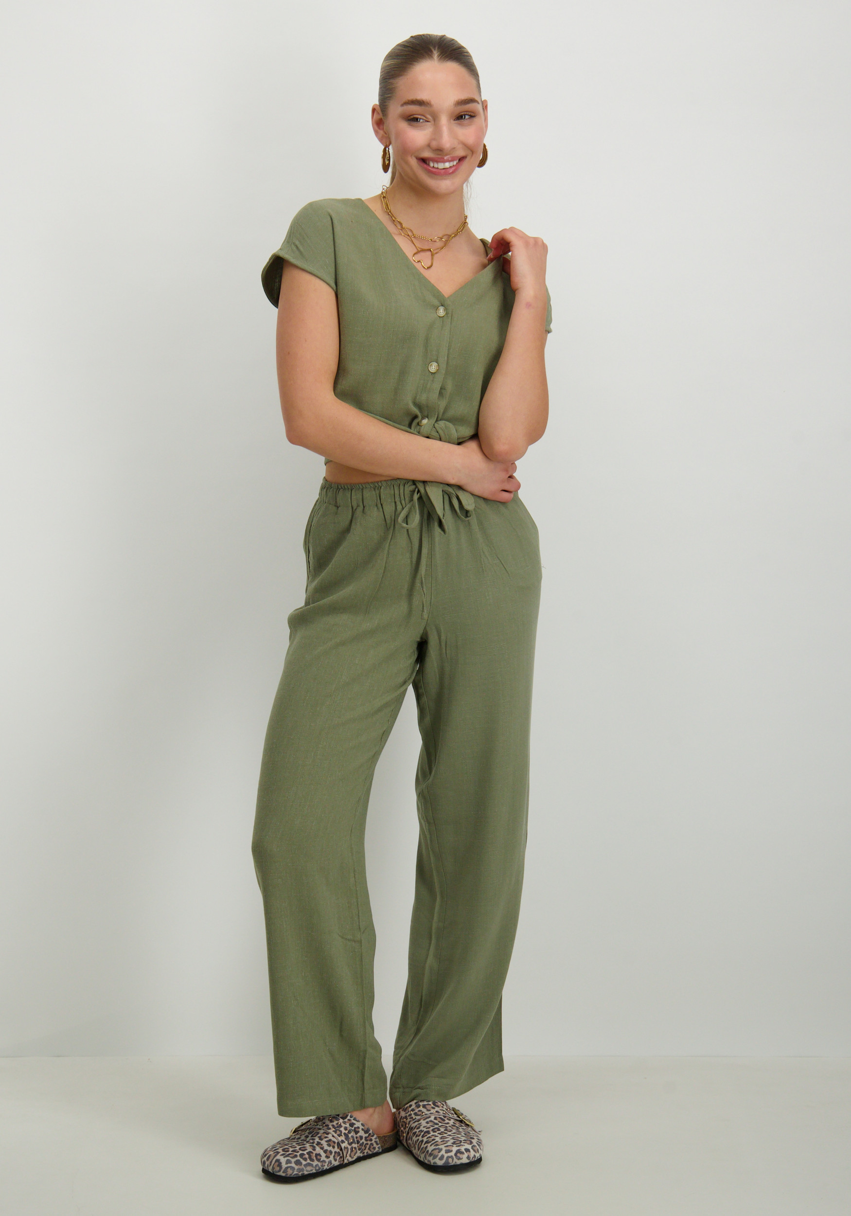 ONLY Broek Siesta 15322263 Groen