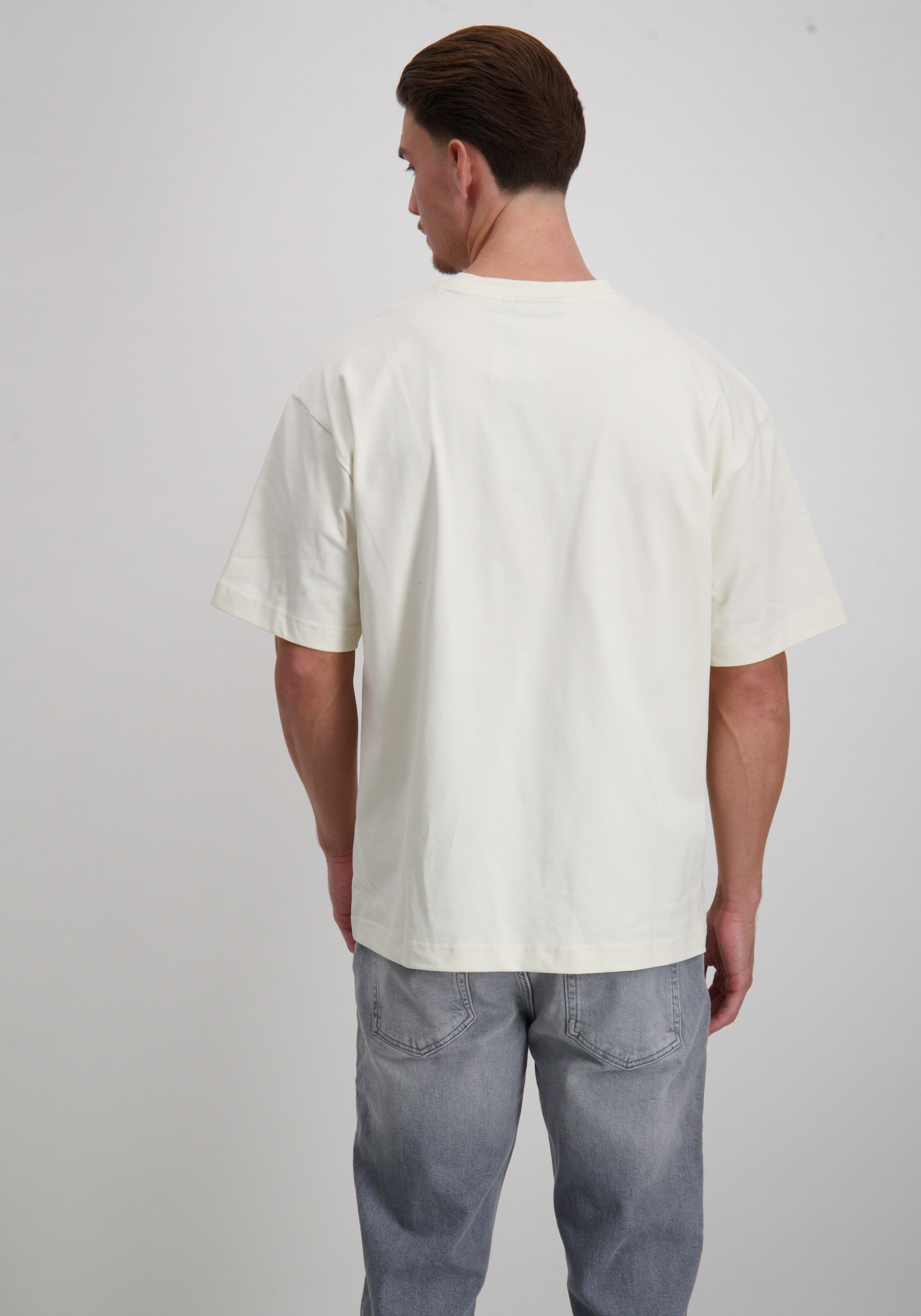 Off The Pitch T-shirt Wardrobe Essentials OTP251065 Ecru