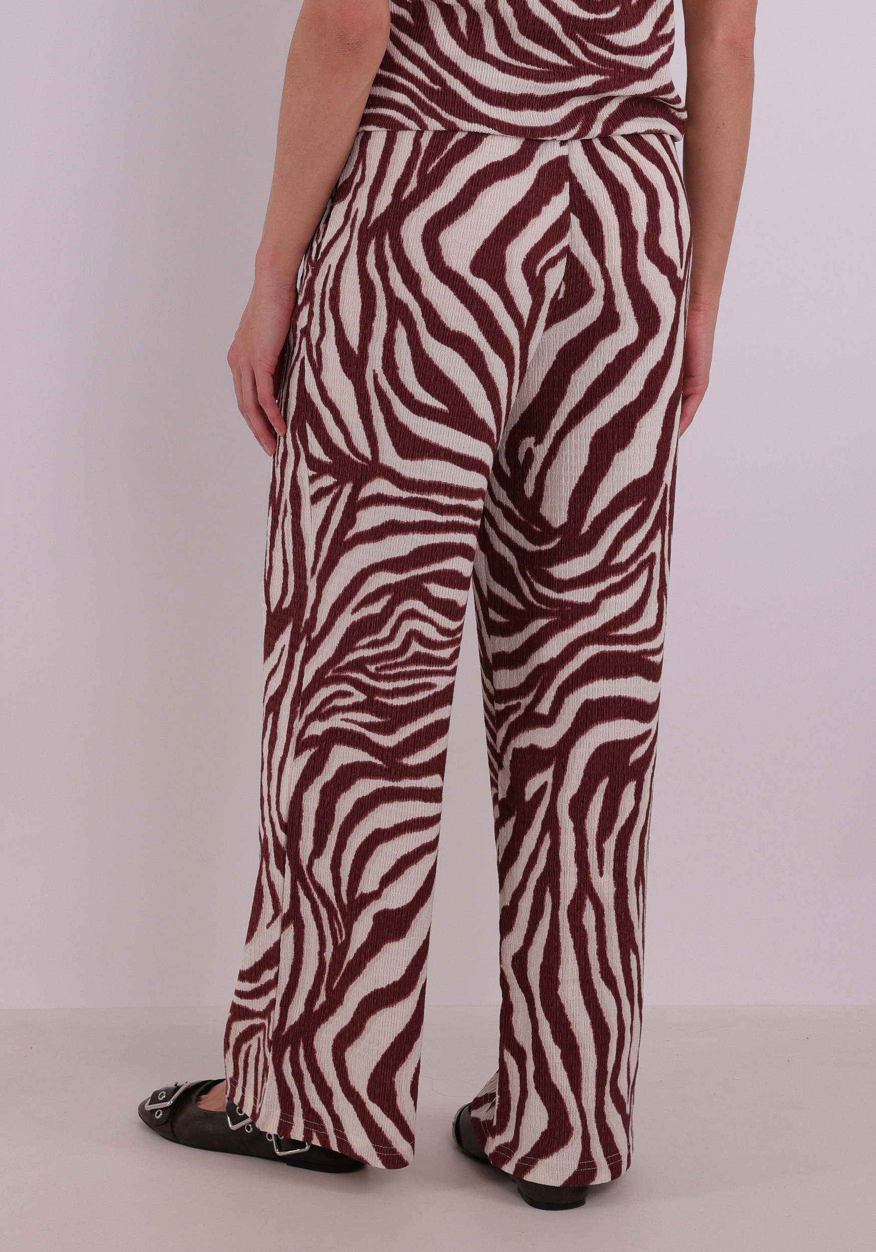 Vero moda Broek Friga 10339389 Rood