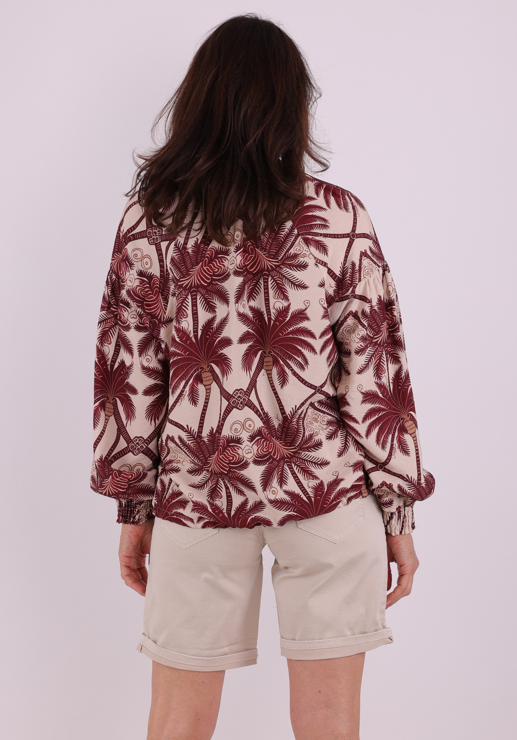 Geisha Blouse All-over print 63229-20 Wolwit-ecru