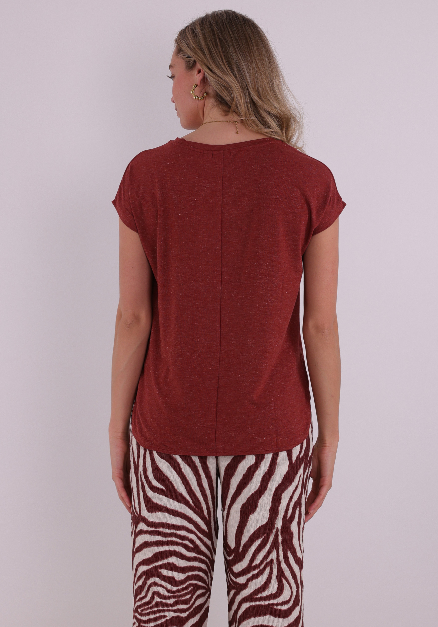 Ichi T-shirt Rebel  20109945 Bruin