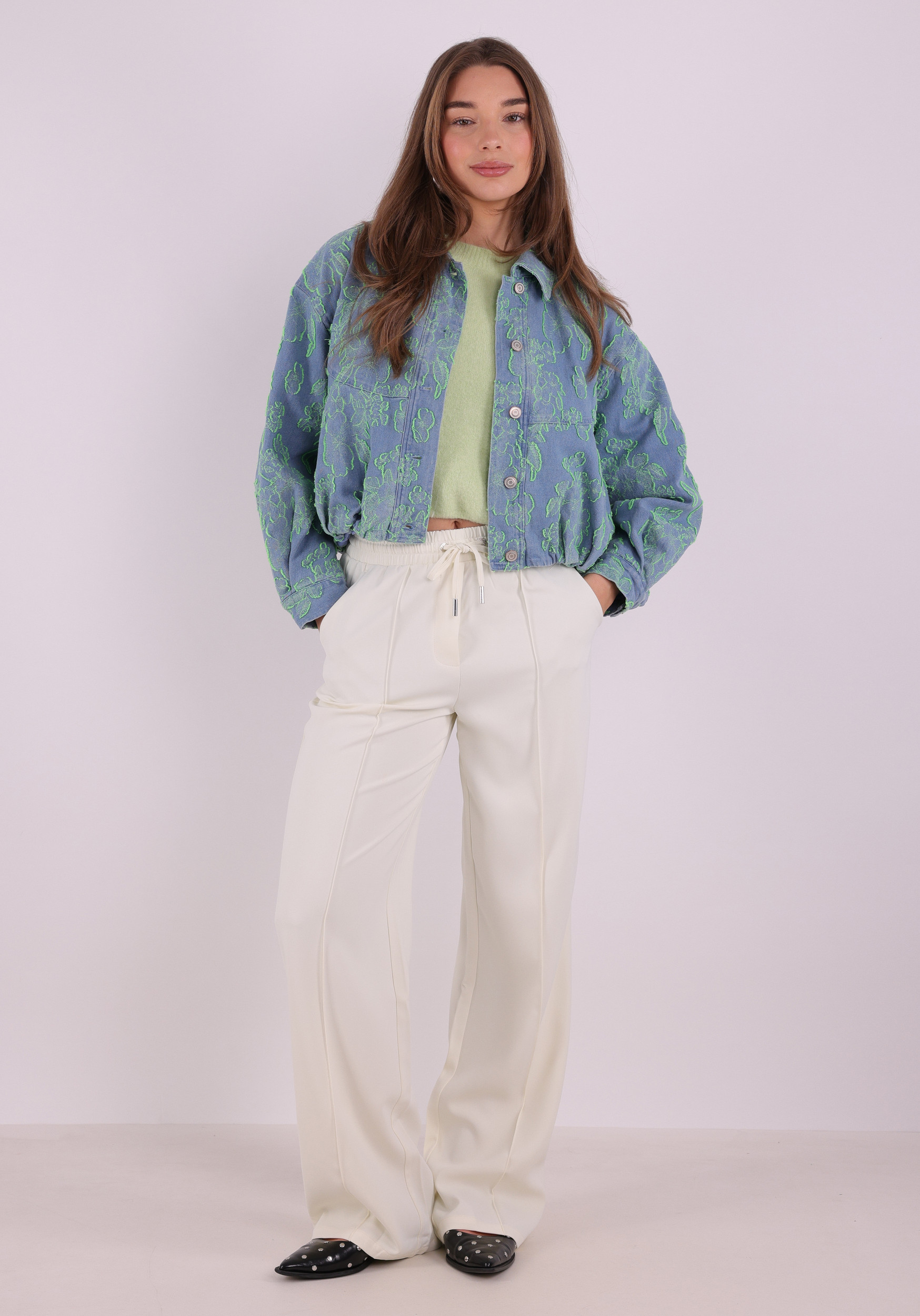 Lofty Manner Broek Serin RA201.1 Ecru