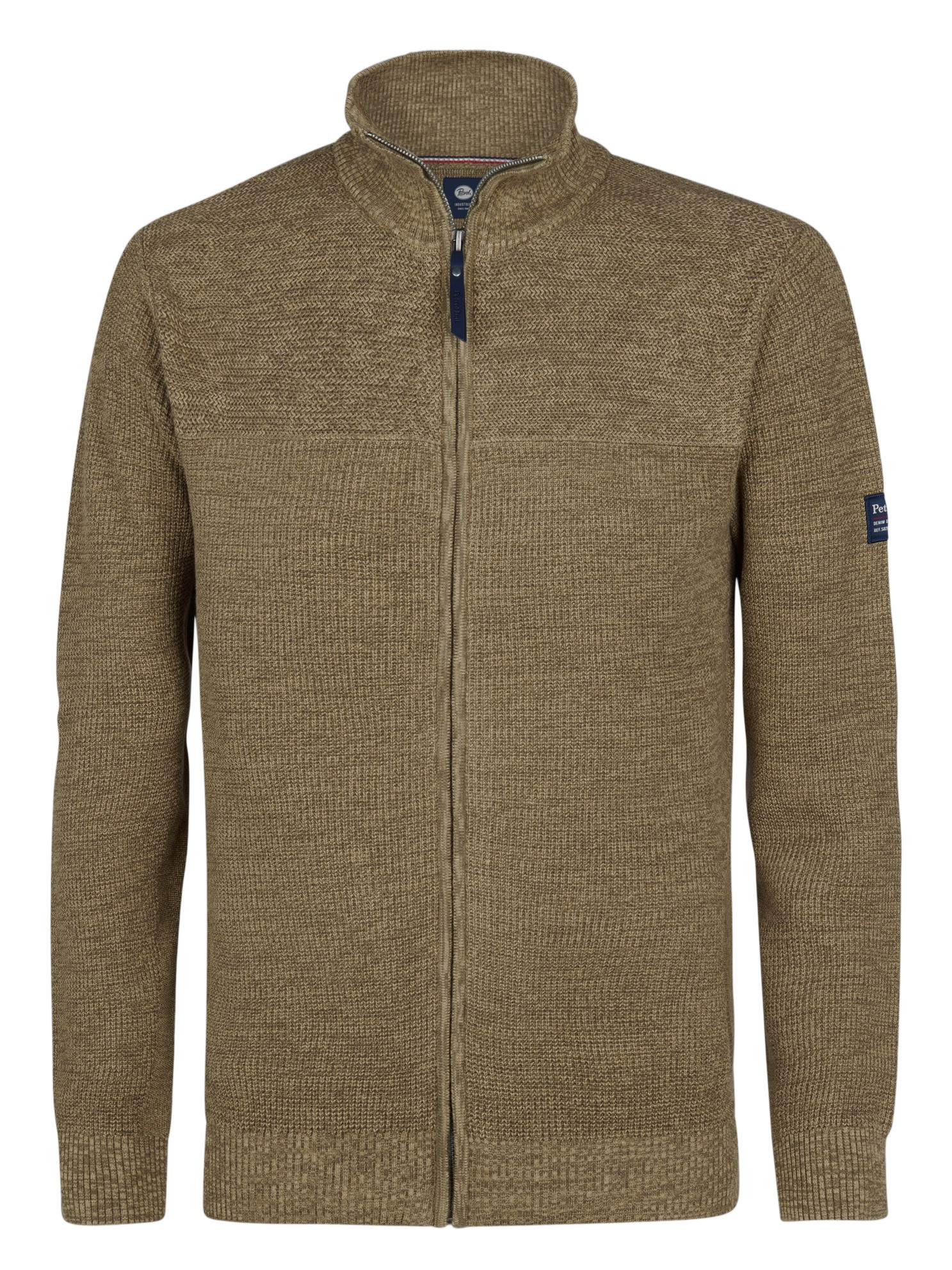 Petrol Vest M-3050-KWC285 Licht bruin