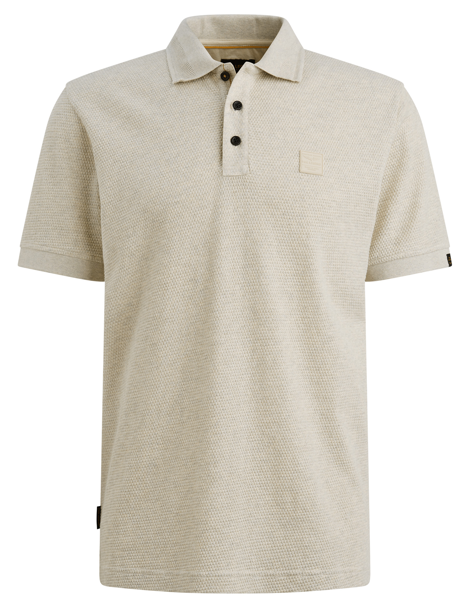 PME Legend Polo Popcorn PPSS2602856 Wolwit-ecru