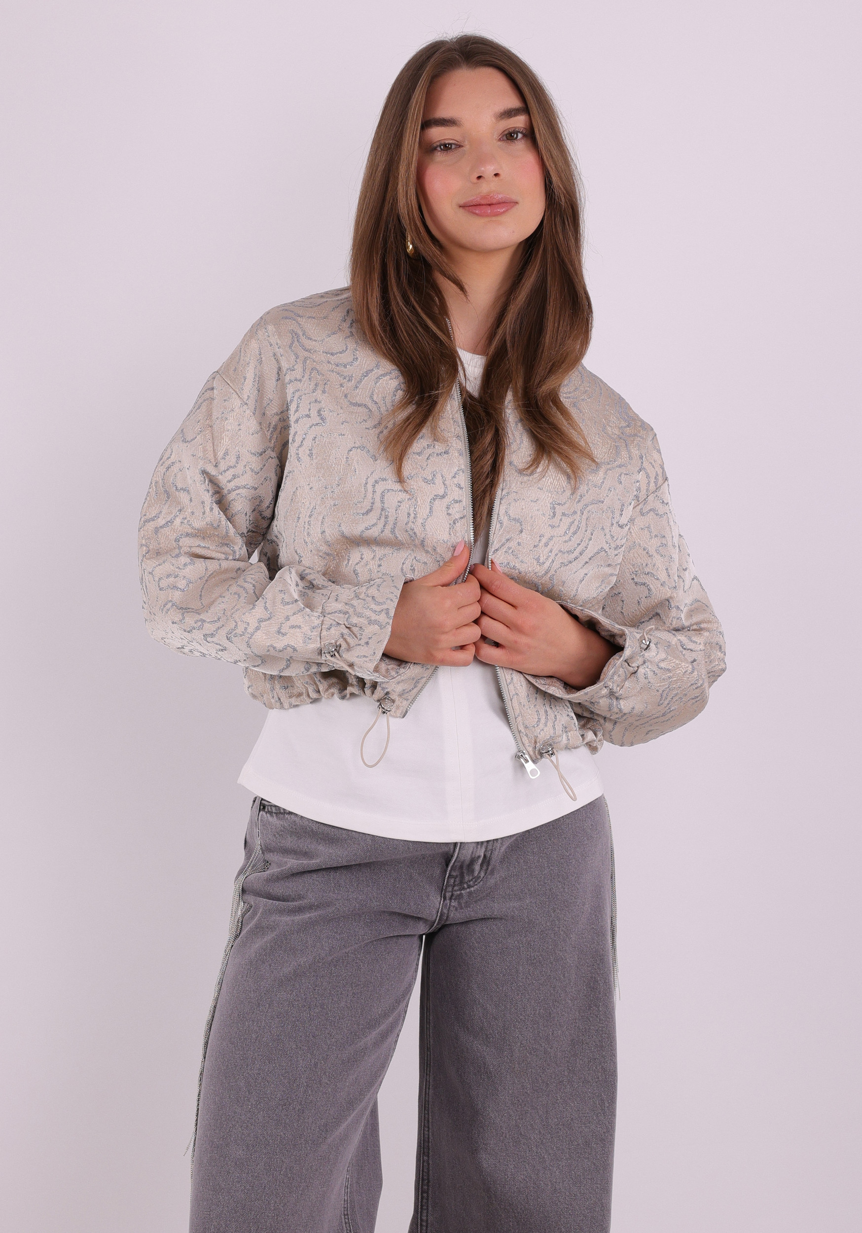 Lofty Manner Jacket Brienna RB41 Zilver