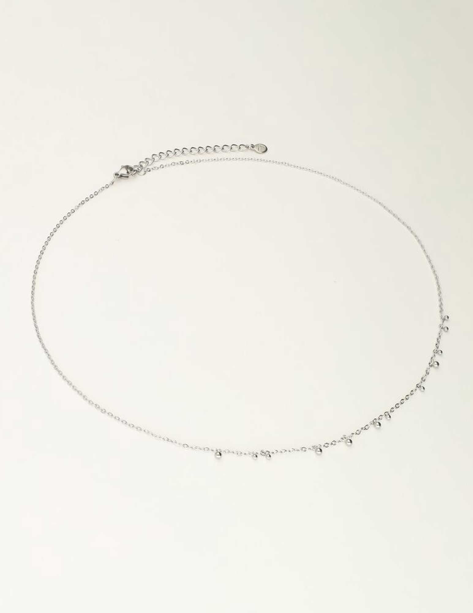 My Jewellery Ketting met kleine bolletjes MJ10124 Zilver