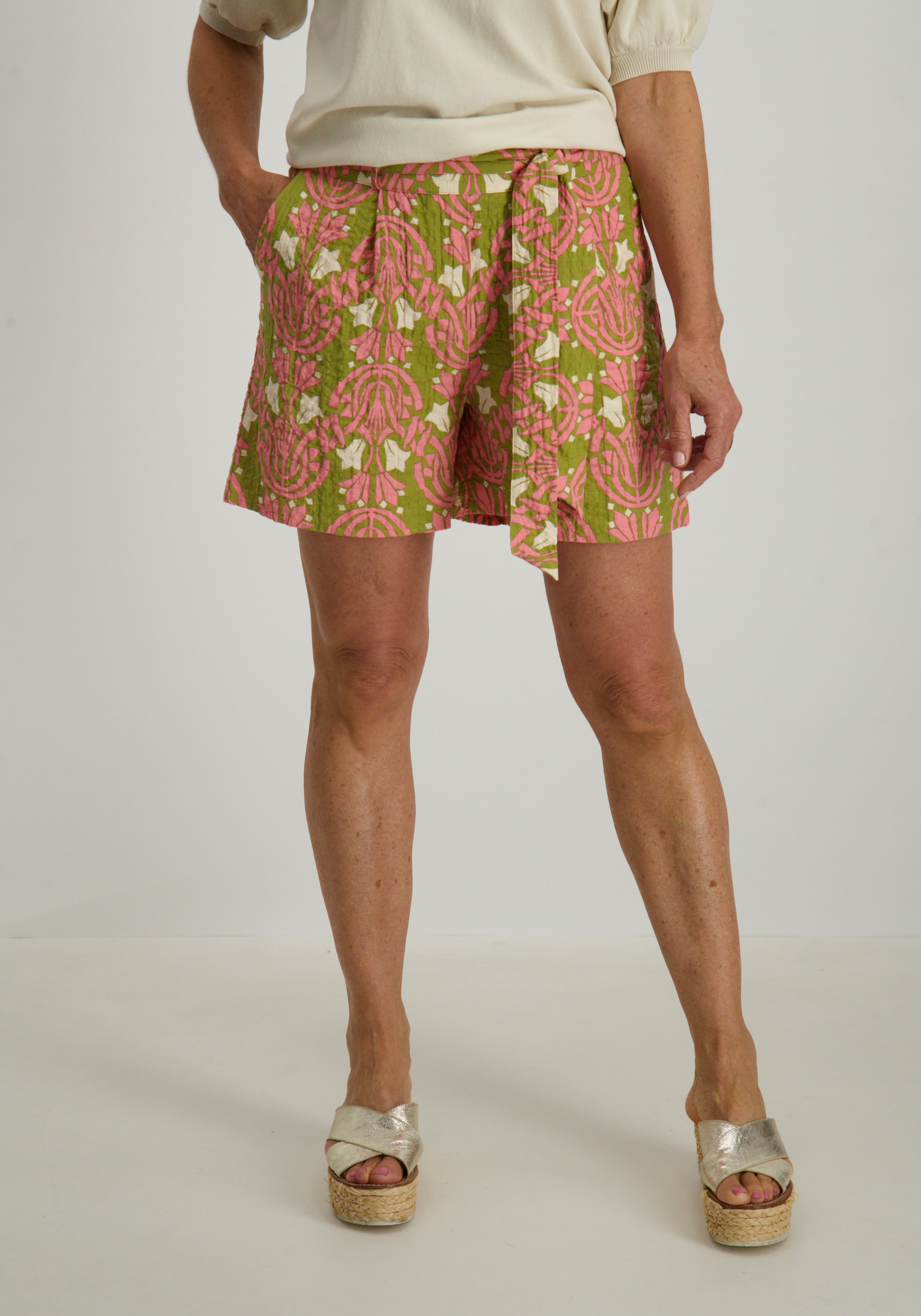 Geisha Printed short 51210-20 Multi