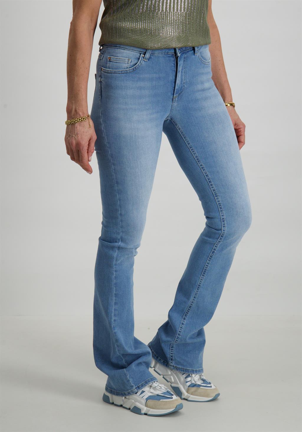 Only Flared jeans Blush 15245444 Licht blauw