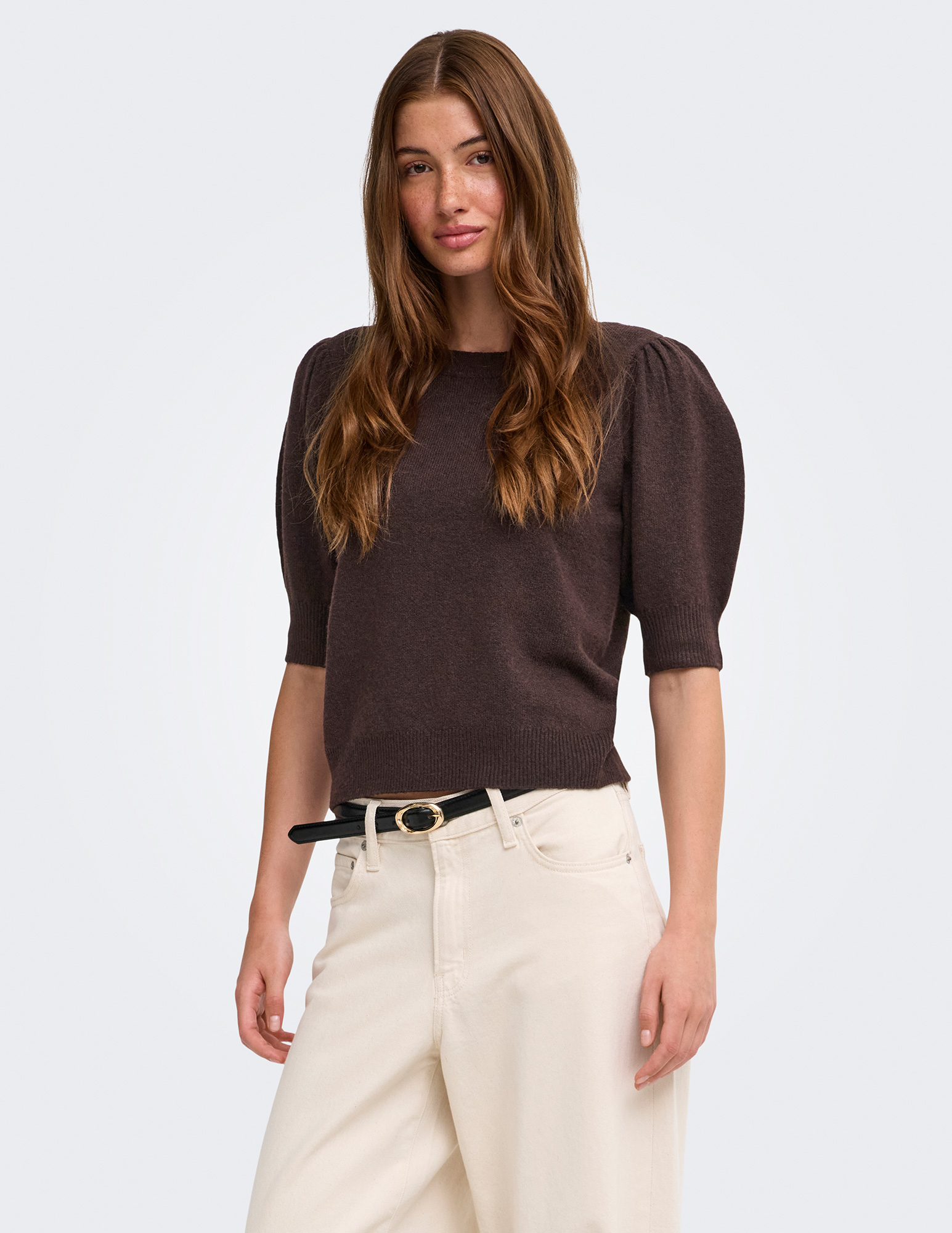 ONLY Trui Rica 15318551 Donker bruin
