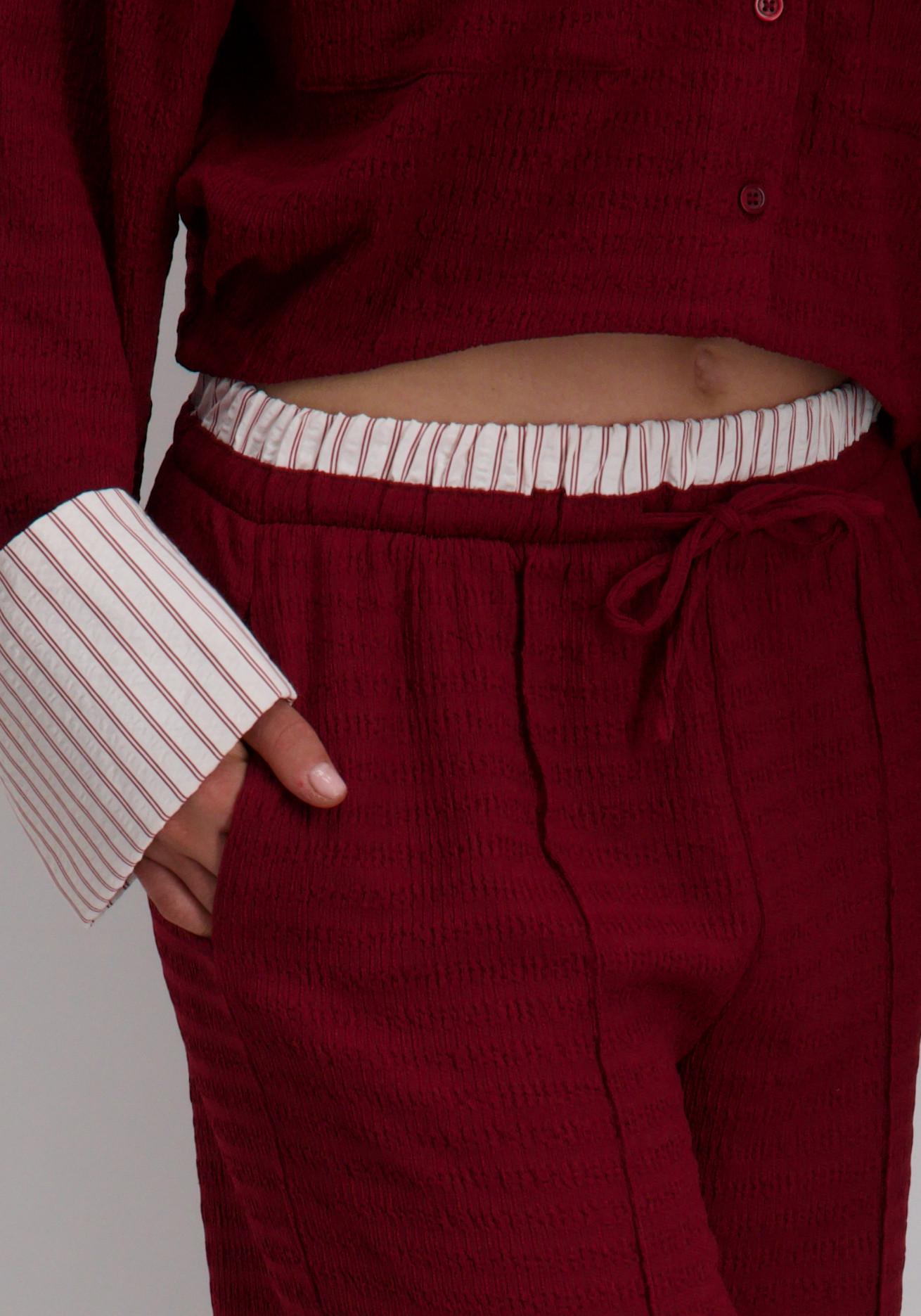 Refined Department Broek Mara R2509158745 Bordeaux