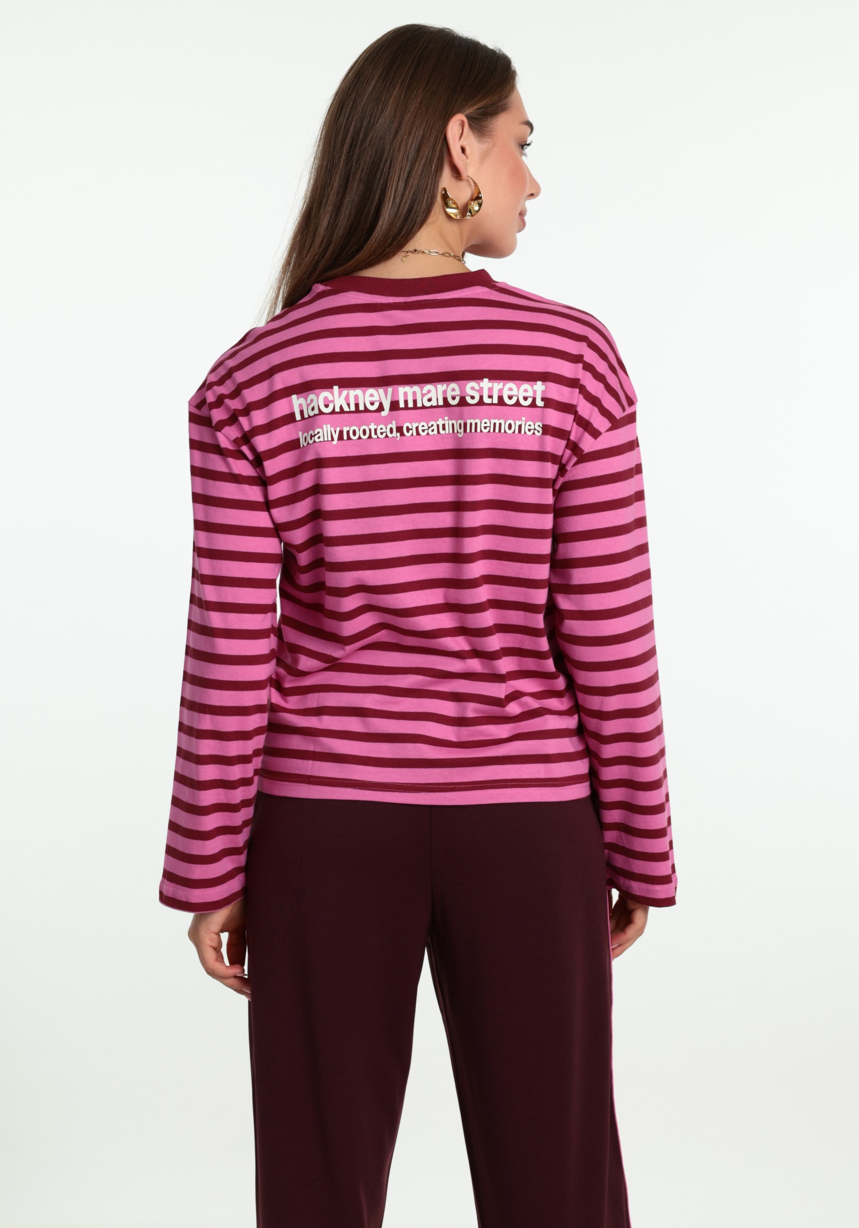 ONLY T-shirt Freja 15378328 Roze