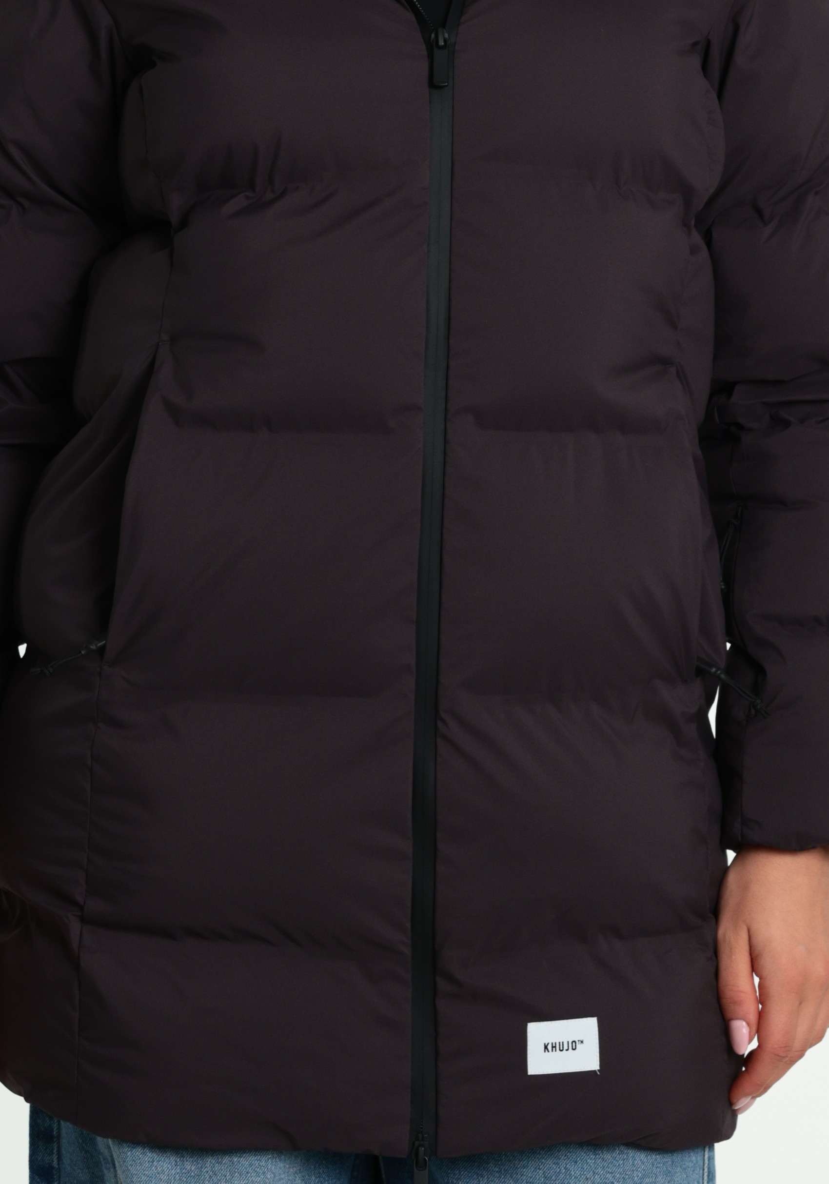 KHUJO Winterjas Tanare 5 1073JK263 Donker Paars